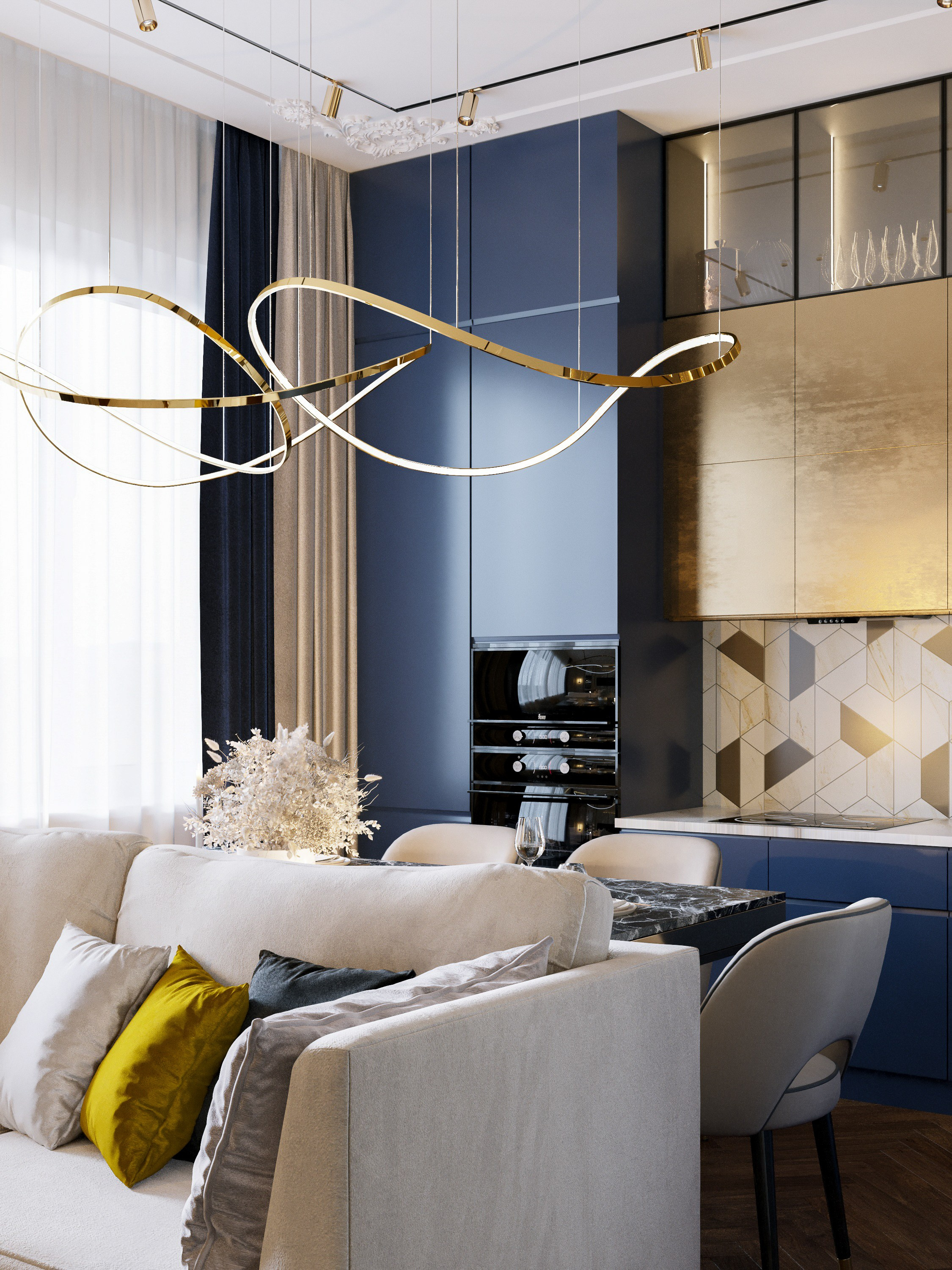 ПЕРТРОВСКИЙ ПАРК. Дизайн-бюро GOHOUSE в Москве