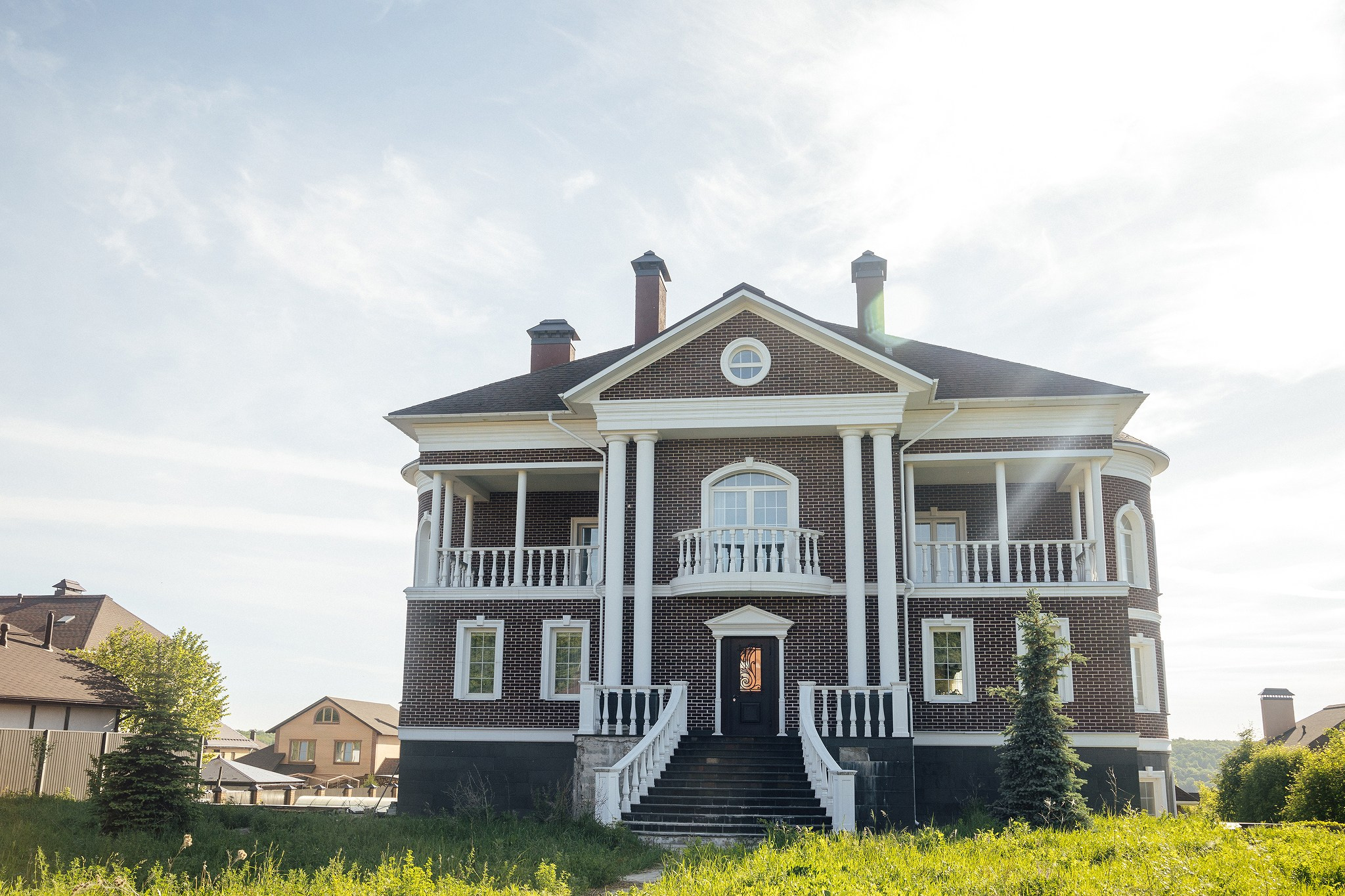 Съёмка загородного посёлка. Фотограф для бизнеса. Павел Козырь