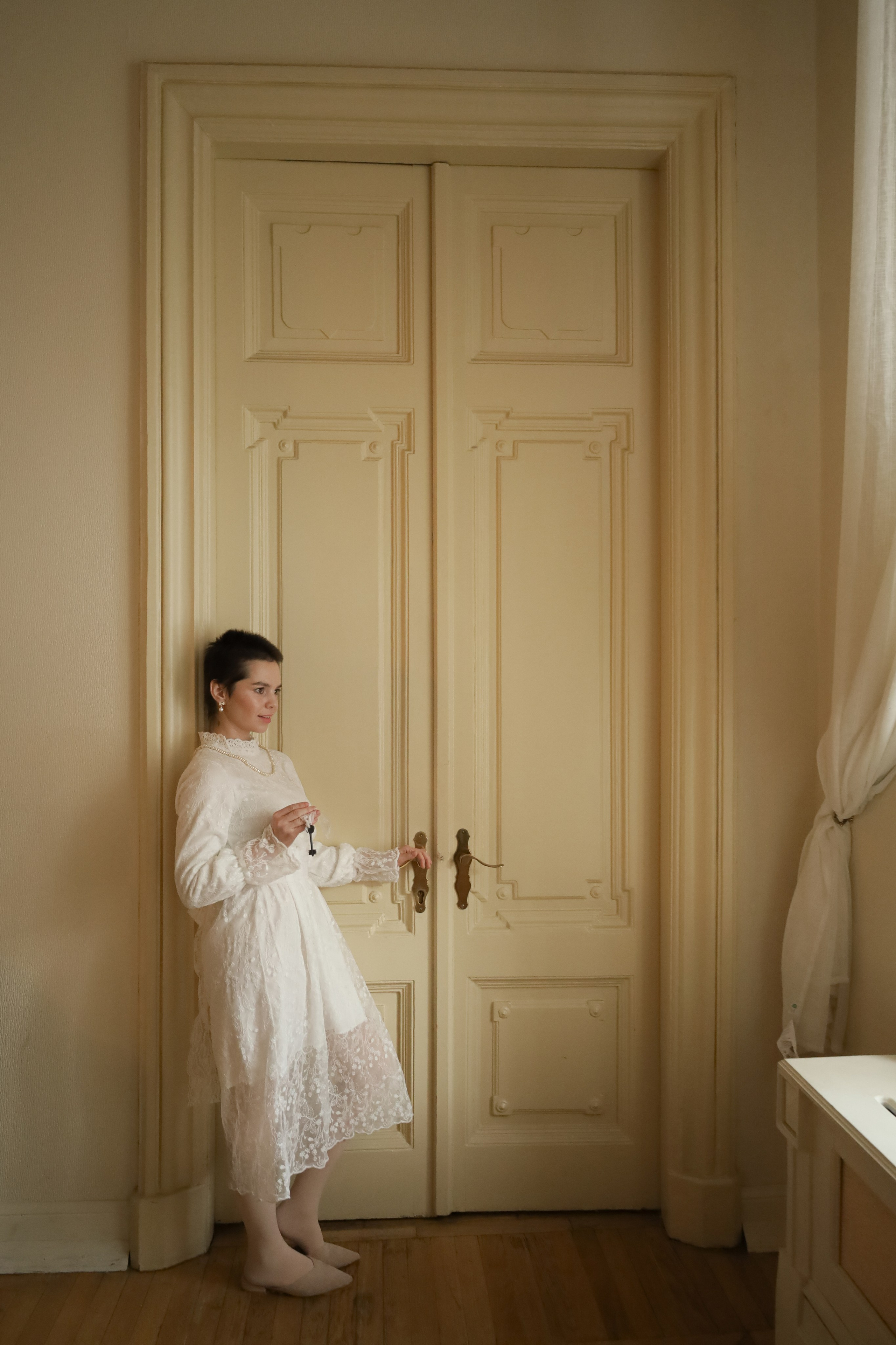 Актриса в особняке. Фотограф Химки Анна Татарских