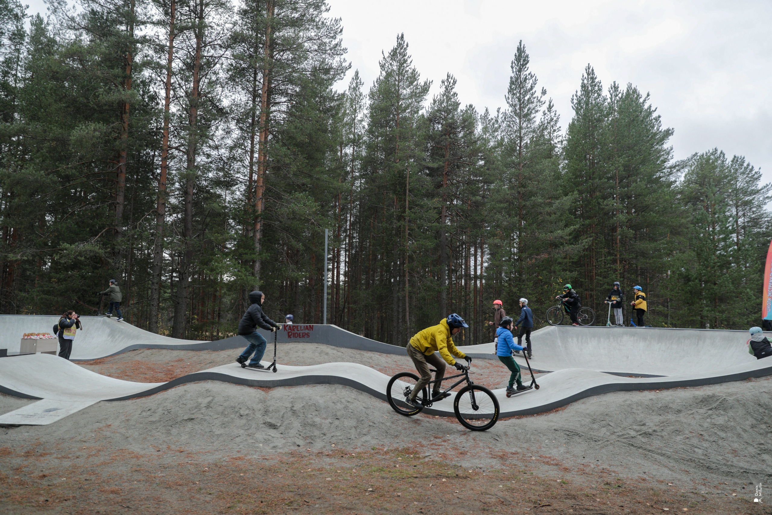 Фото соревнования Памп-трек Медвежьегорск. Портретный фотограф Денис Милютин