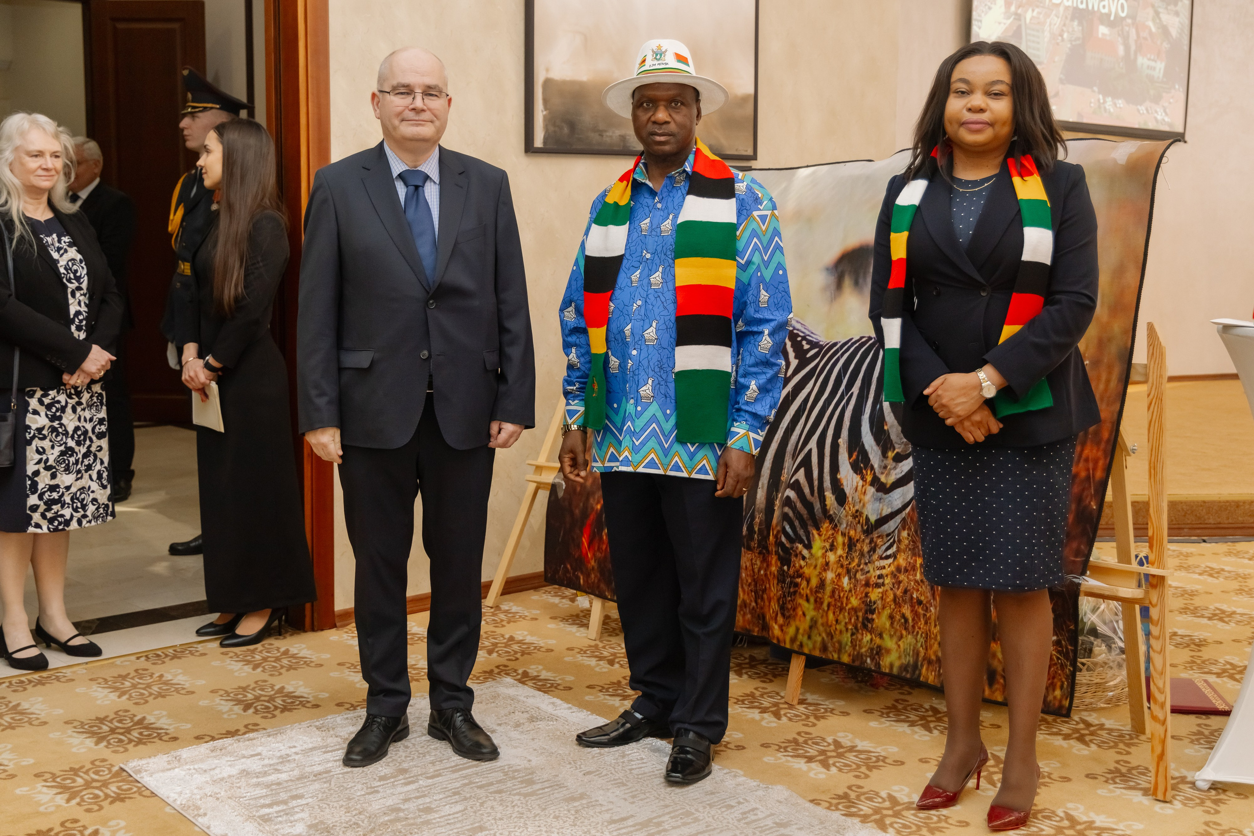 Фотосъемка делегации Посольства Зимбабве в Минске. Свадебный фотограф в Минске/Беларуси Сергей Спиридонов