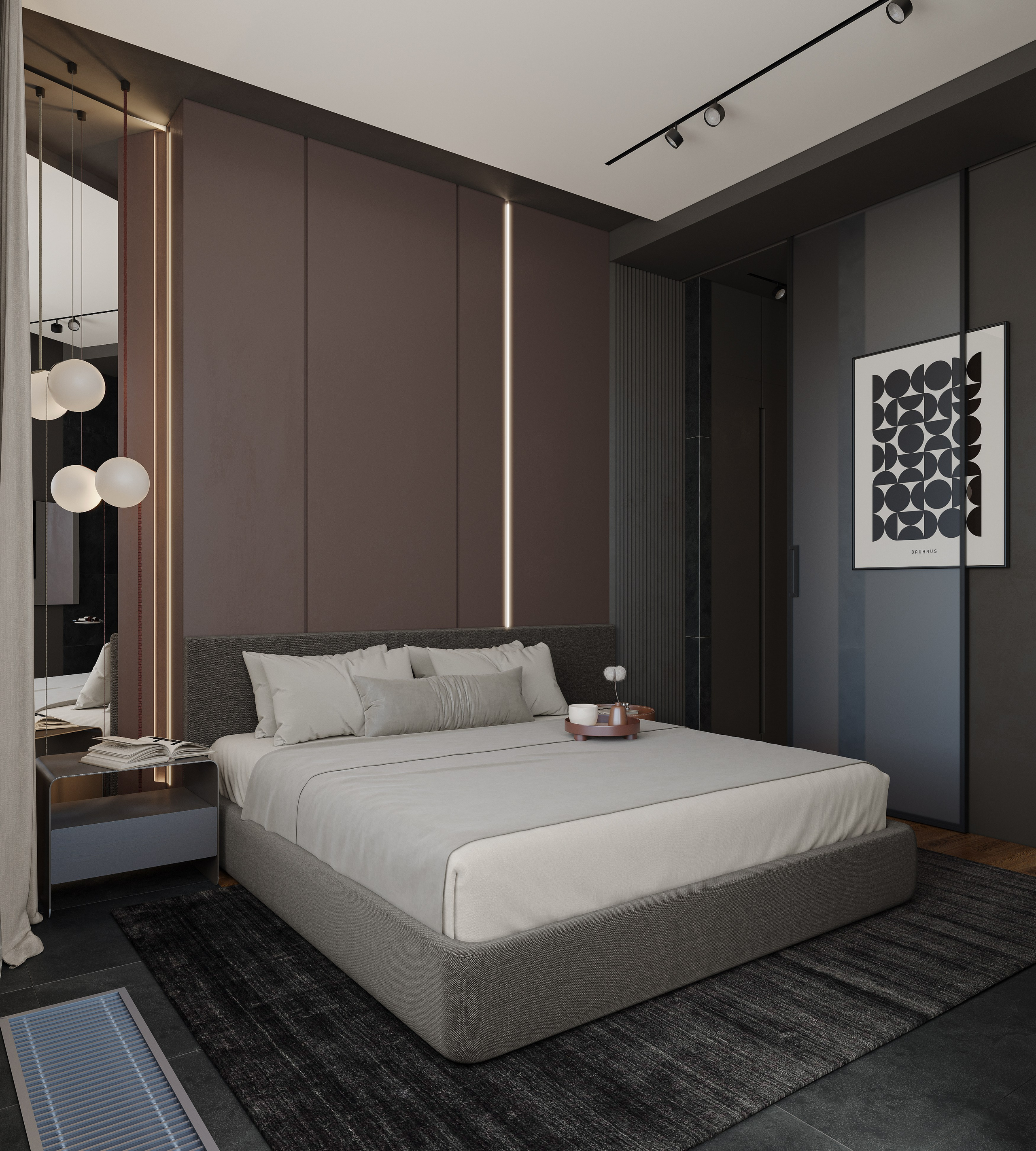 Квартира для L+D Archatelier. 3D визуализация интерьера и архитектурной среды