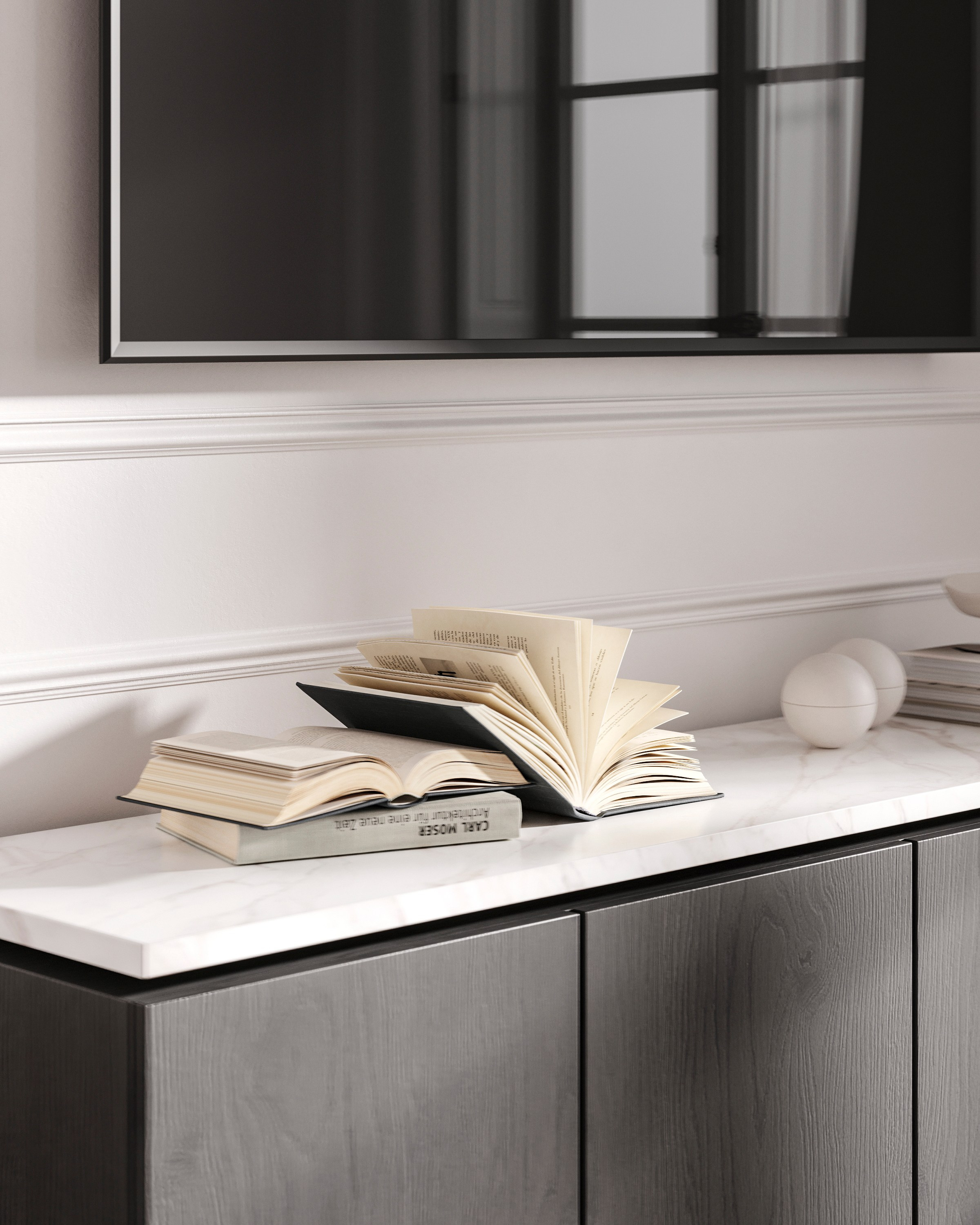 MODERN ELEGANCE | CONCEPTUAL PROJECT. Interior Visualization by Valerie Stetyukevich