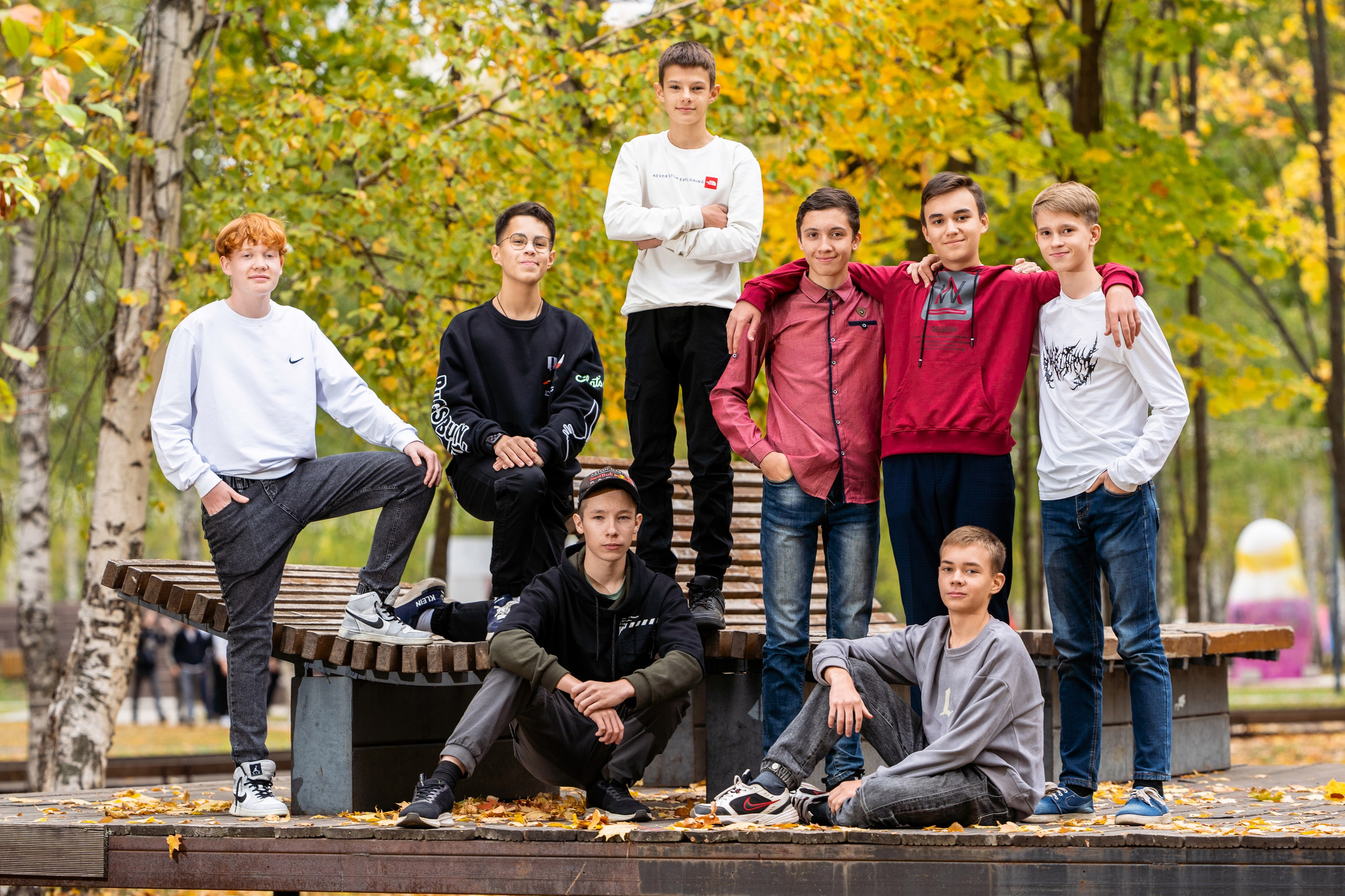 Выпускная фотосессия на природе. Выпускные альбомы Нижнекамск Набережные Челны Фотостудия Небо