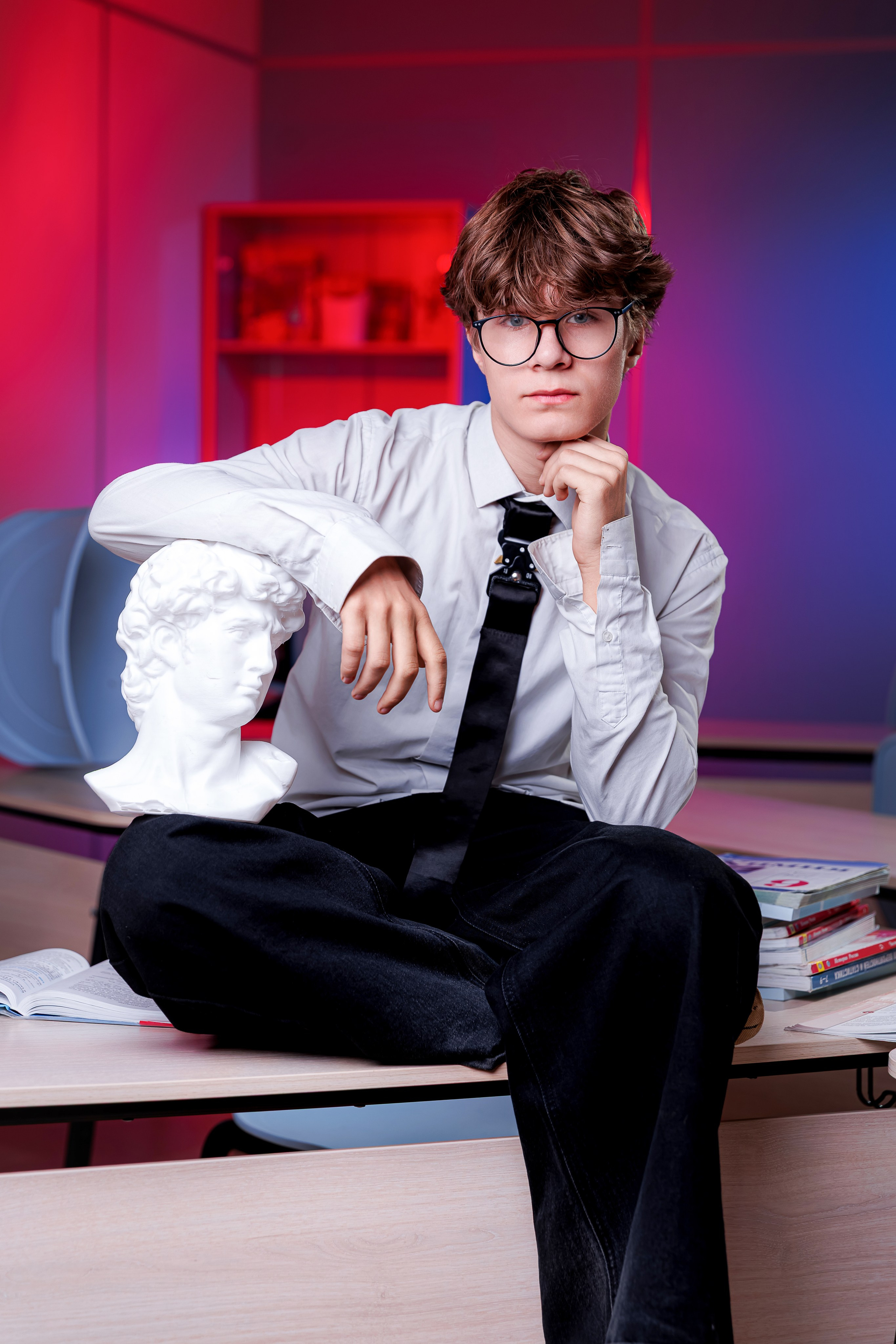 Портреты с цветной подстветкой. Семейный и детский фотограф Комина Елена, Власиха, Одинцово