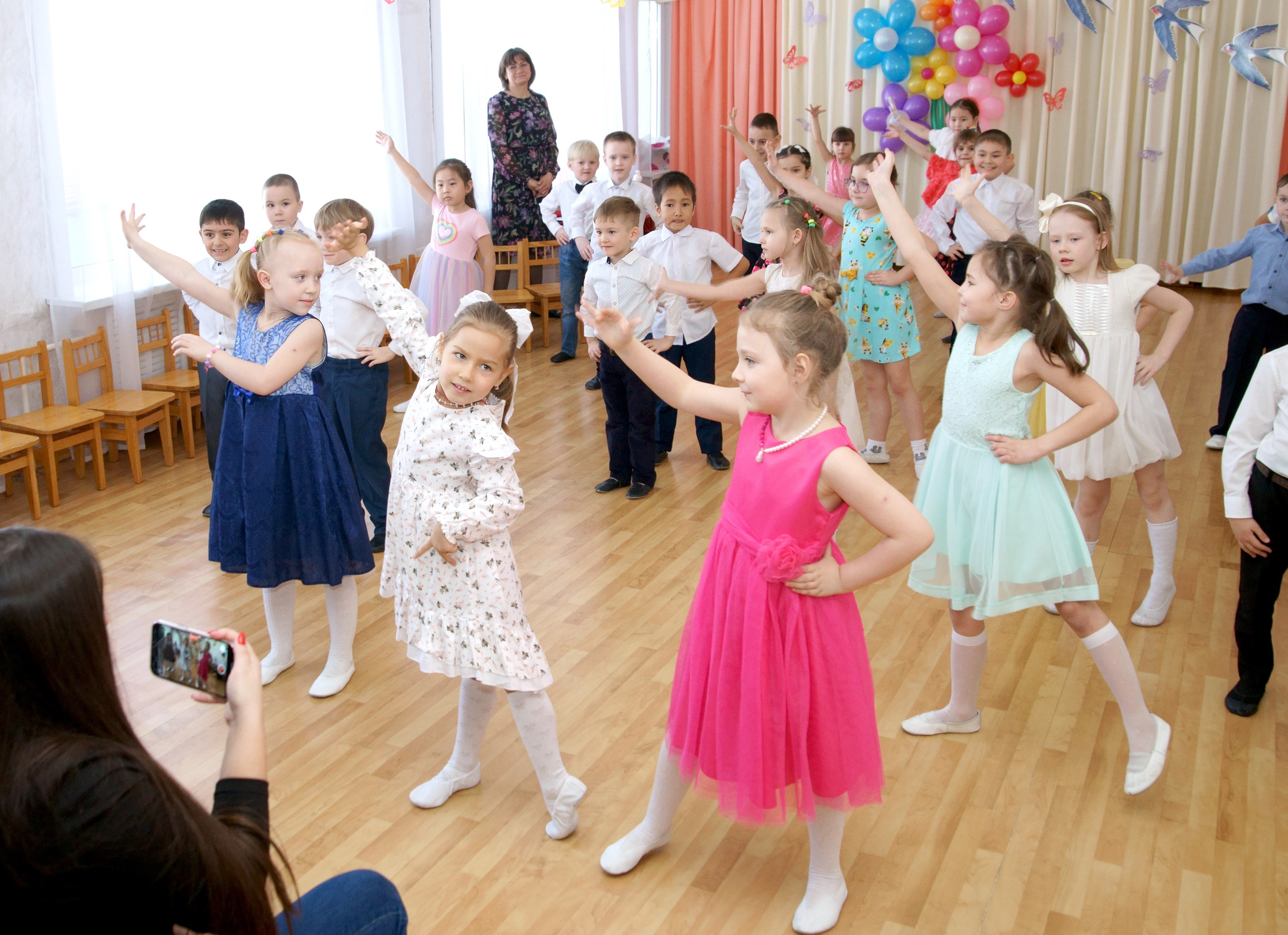 Фотосессия выпускников детского сада в Иркутске