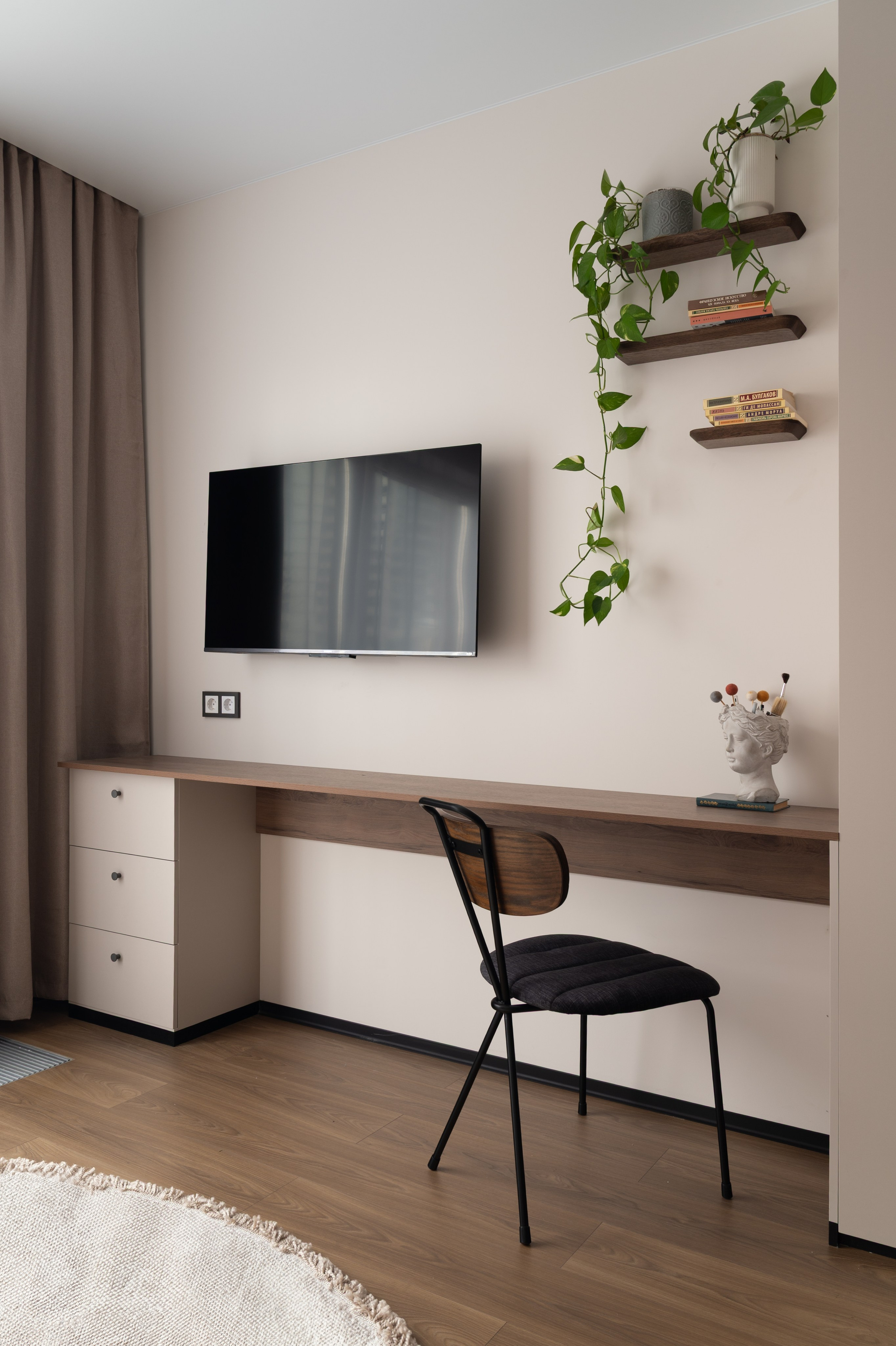 Квартира-студия 23 м²,  ул. Барклая 6А. Елена Жукова. Архитектура, дизайн и ремонт