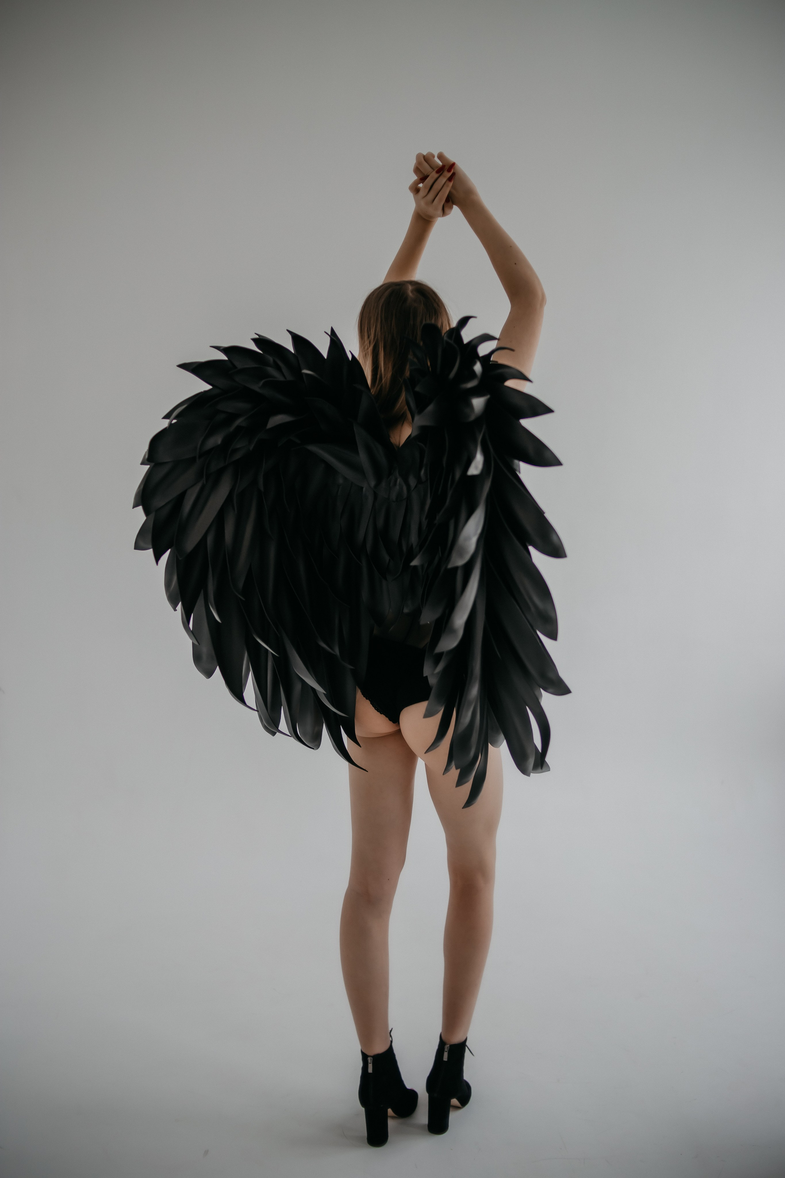 Татьяна. Черный ангел. Фотограф Регина Крикунова г. Красноярск