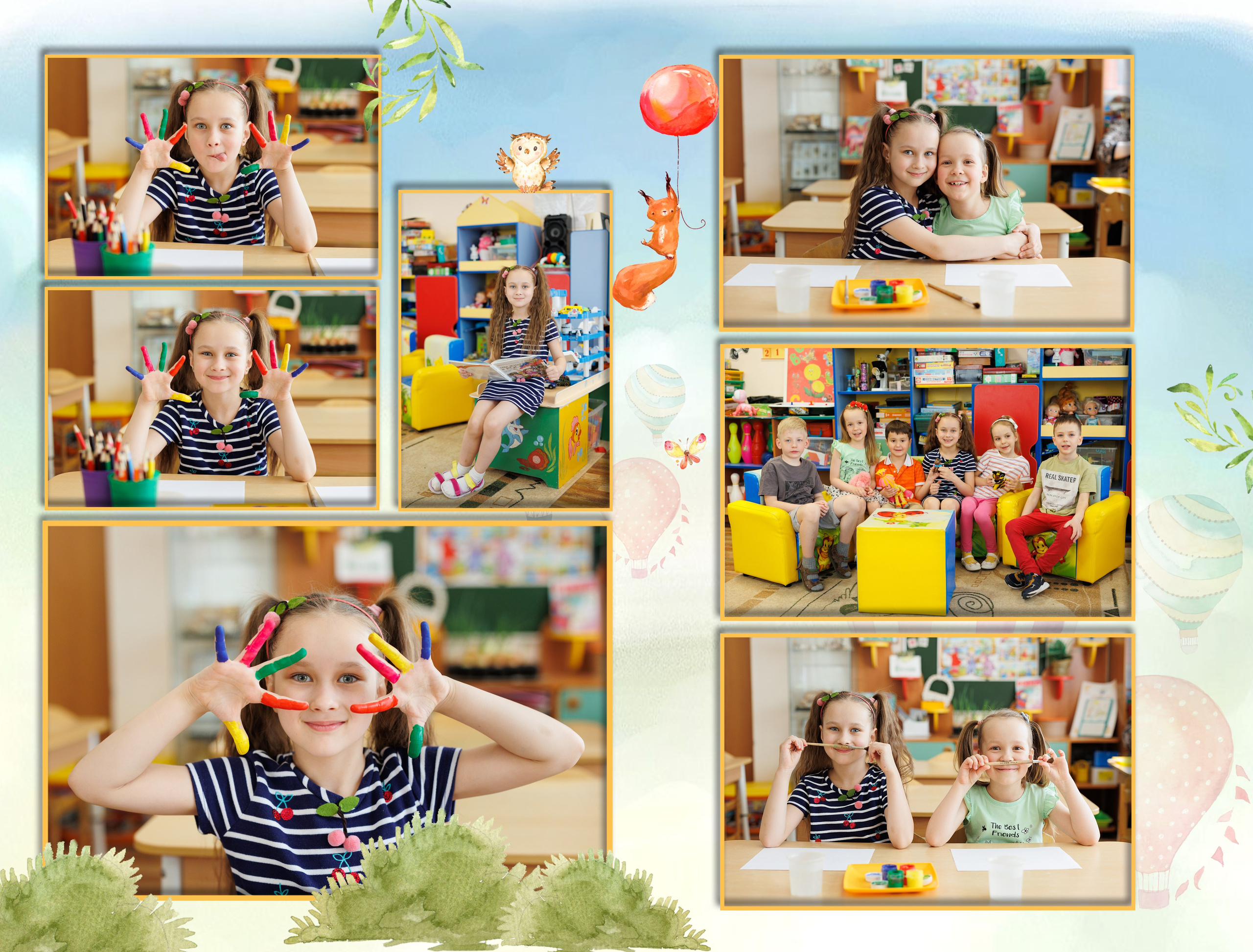 ДС на 10 разворотов индивидуальй. Семейный и индивидуальный фотограф в Химках и Москве