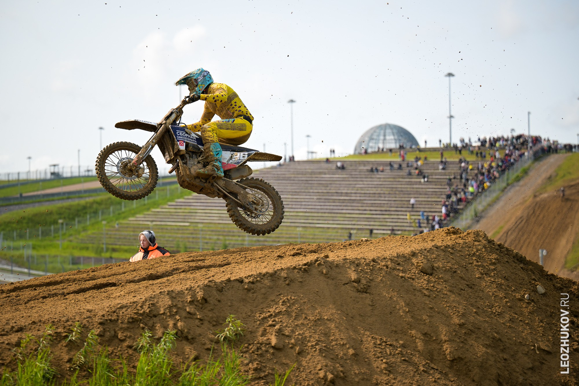 1 round of ММТ RGP russian motocross championships. Sports photographer Leonid Zhukov