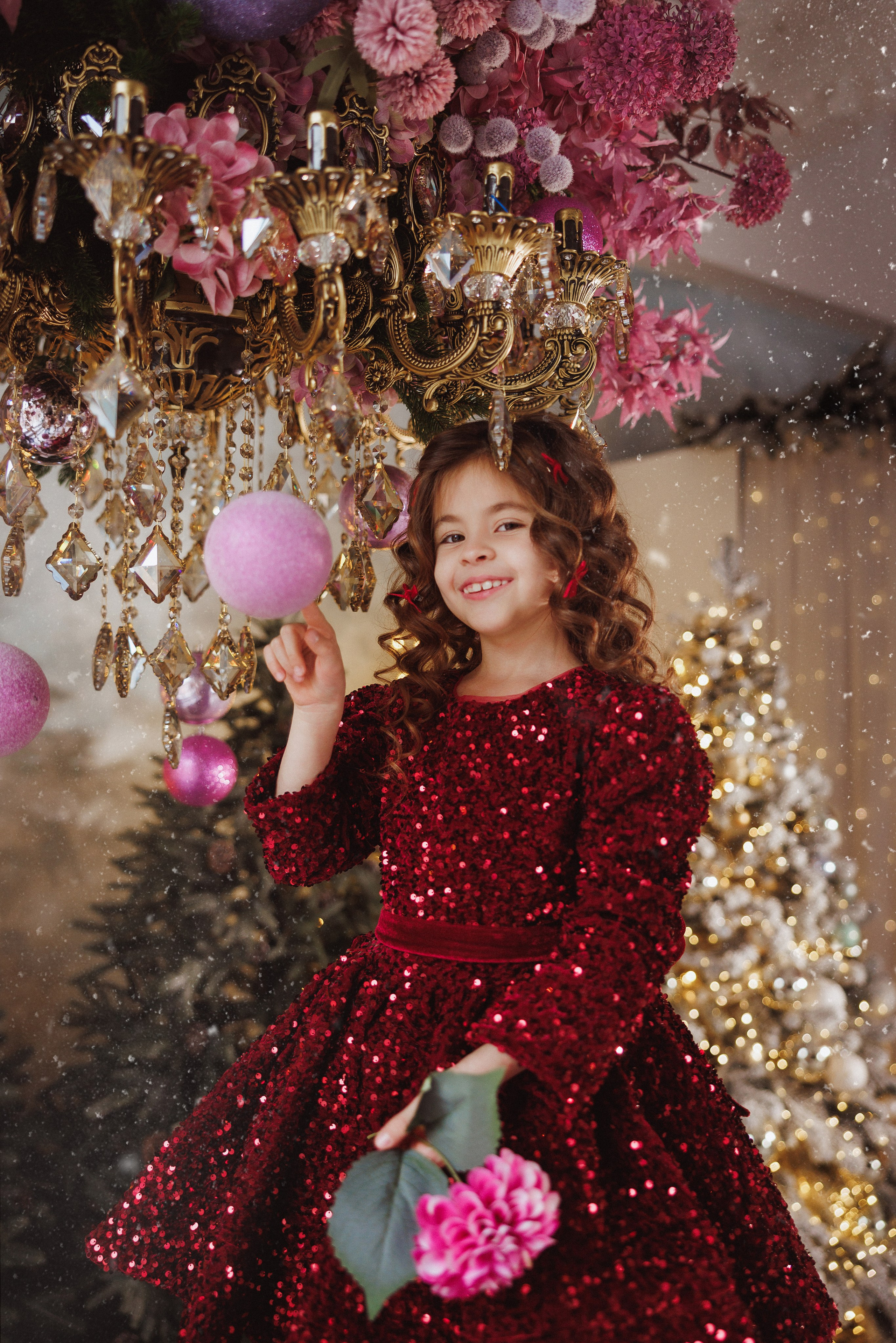 Новогодняя фотосессия в фотостудии «Океан», город Краснодар. Семейный и детский фотограф в Краснодаре Анна Трашкова