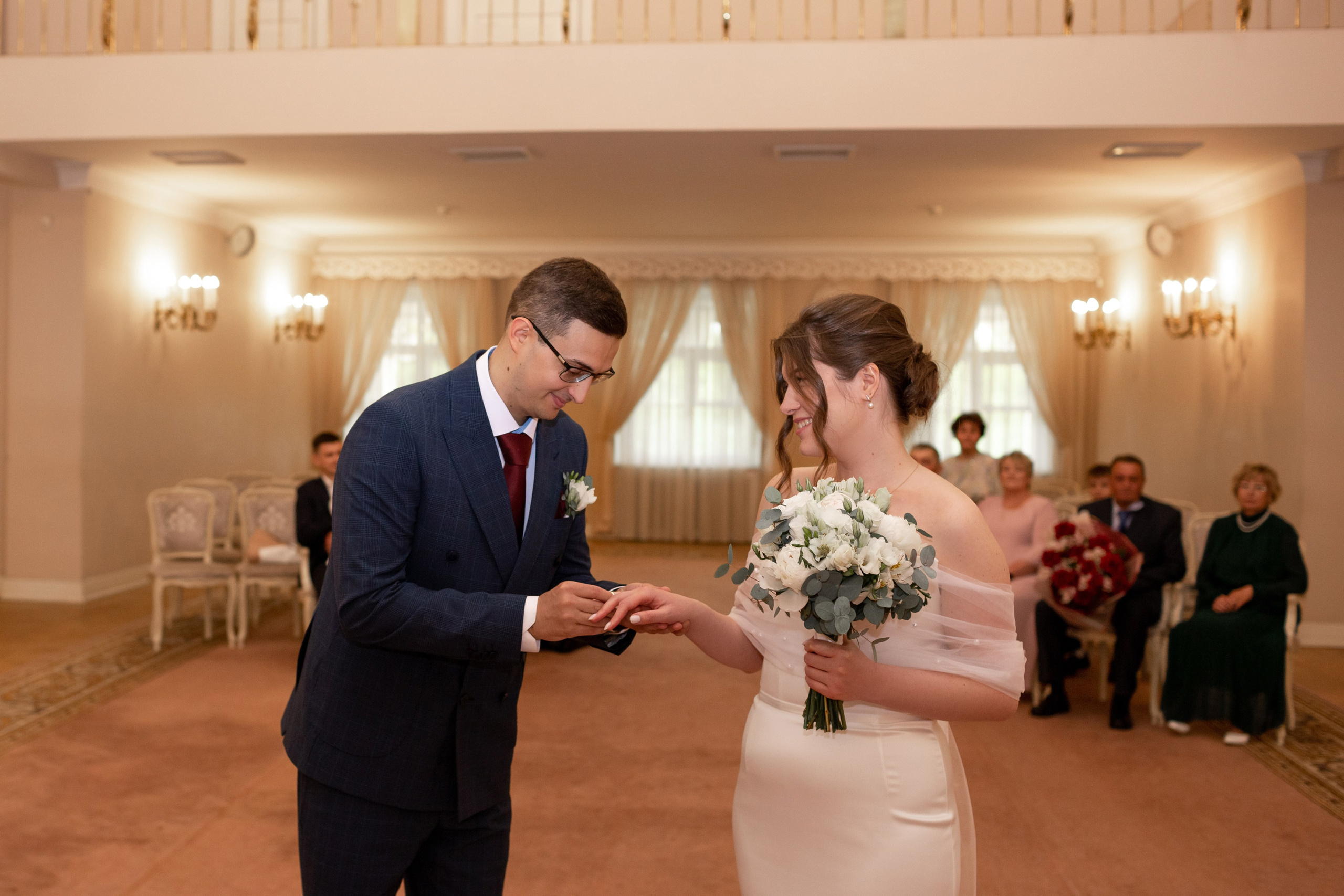 Свадебная фотосессия в Пушкине. Свадебный фотограф Кирилл Белый