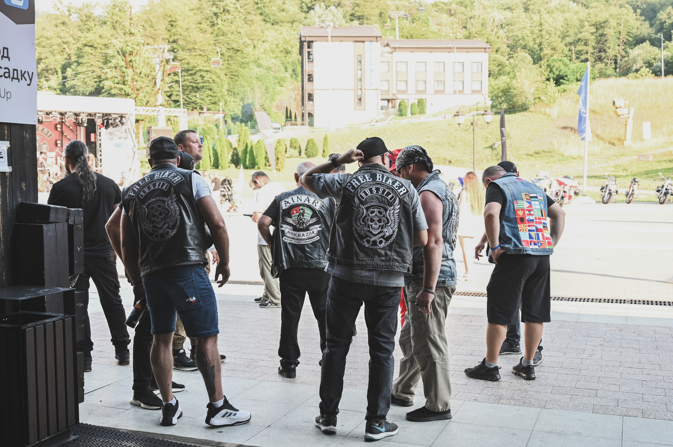 11- ый Ежегодный Байк Фестиваль " Медвежья МОТО ПОЛЯНА». Фотографирую счастливых людей в Сочи