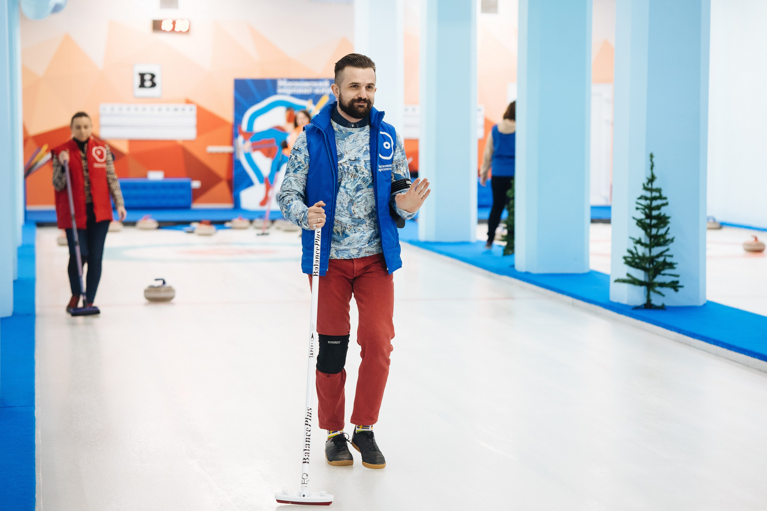 Корпоратив в кёрлинге. Свадебный и семейный фотограф Екатерина Иванова