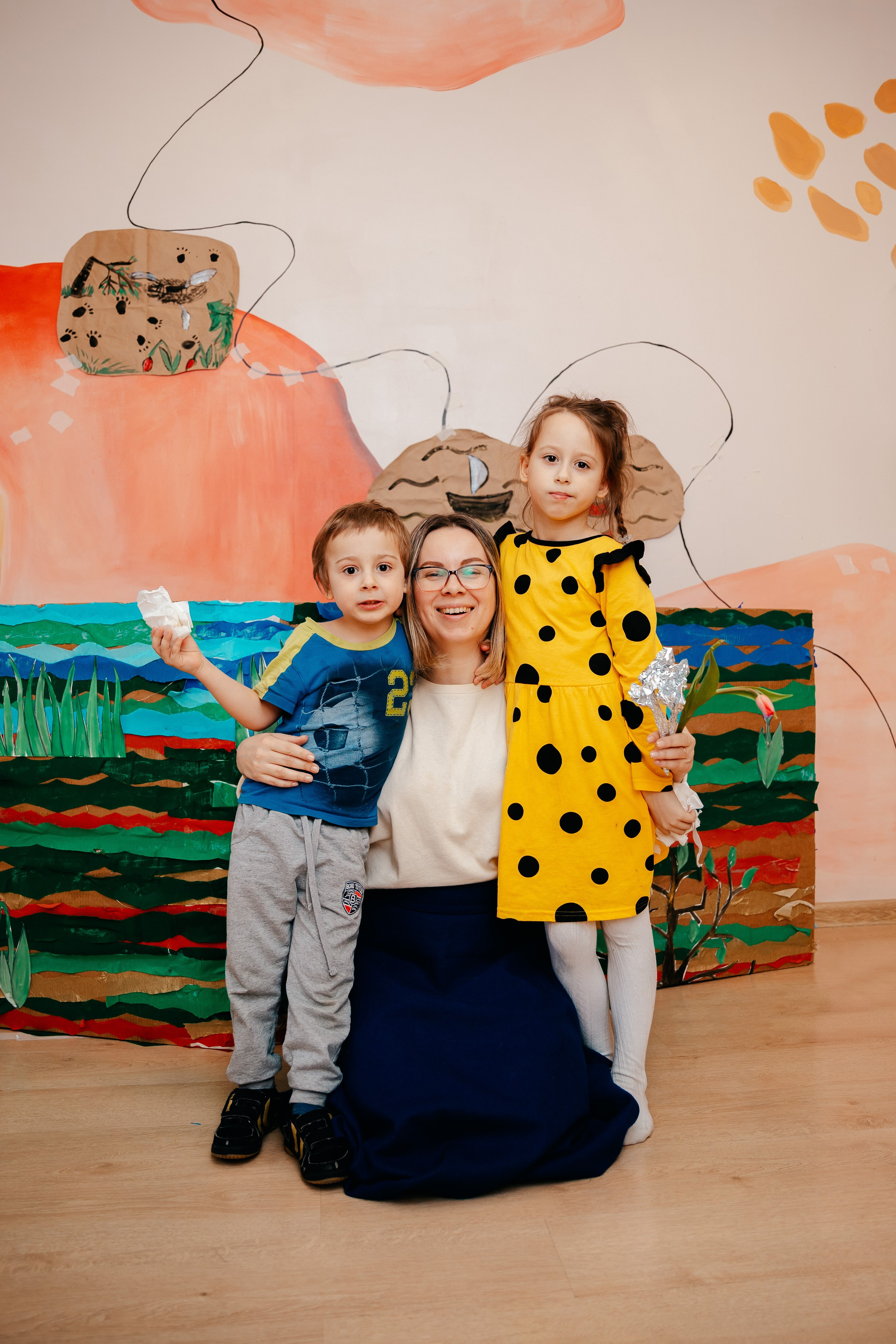 8 марта в Монтессори-саду. Семейный lifestyle фотограф в Санкт-Петербурге Людмила Пахомова