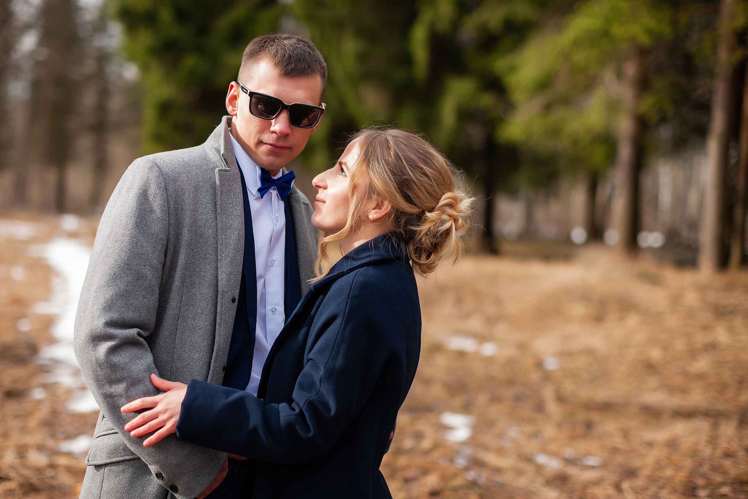 Мартовская свадебная сьемка в центре города. Олег Сверчков | Свадебный фотограф Вологда
