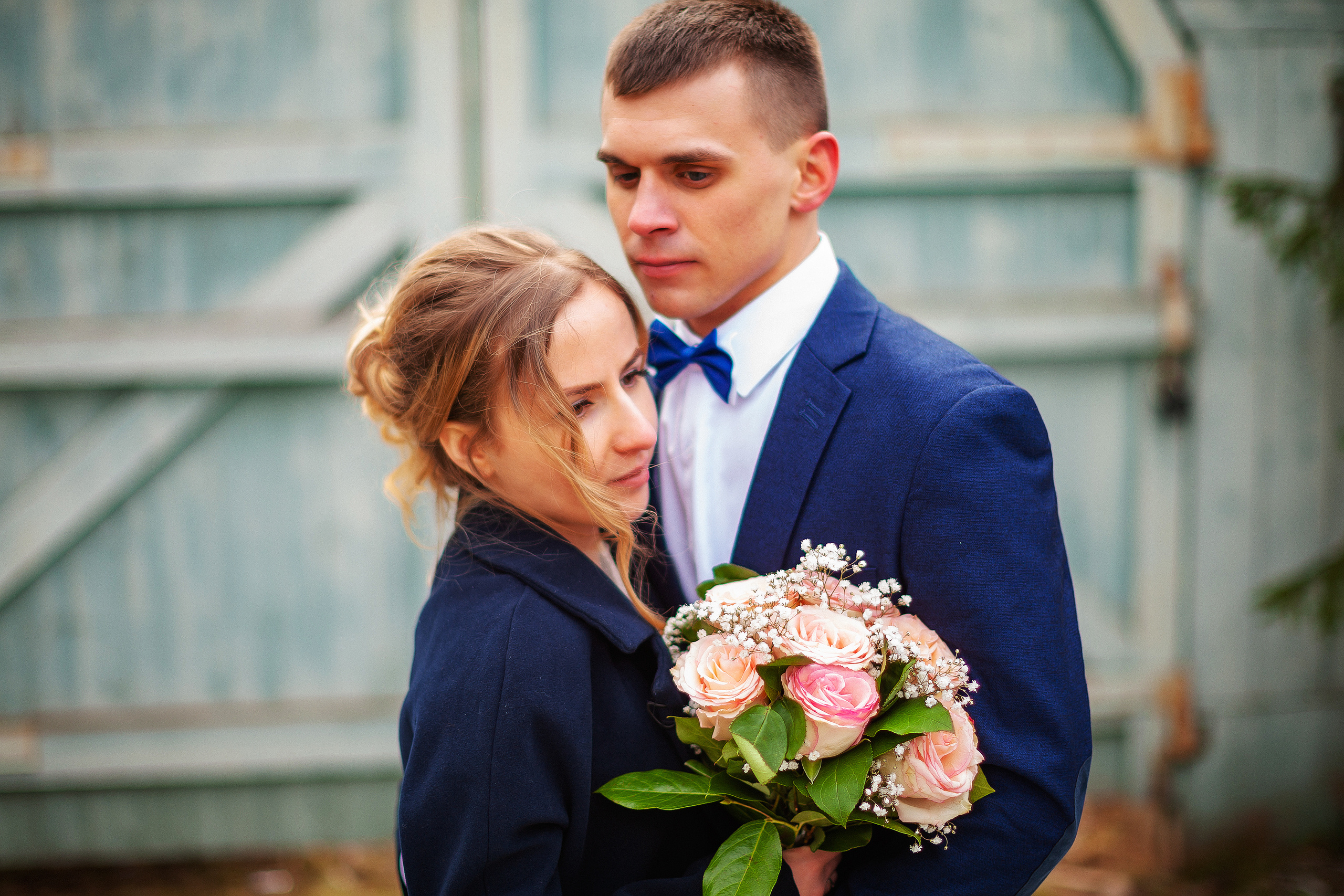 Мартовская свадебная сьемка в центре города. Олег Сверчков | Свадебный фотограф Вологда
