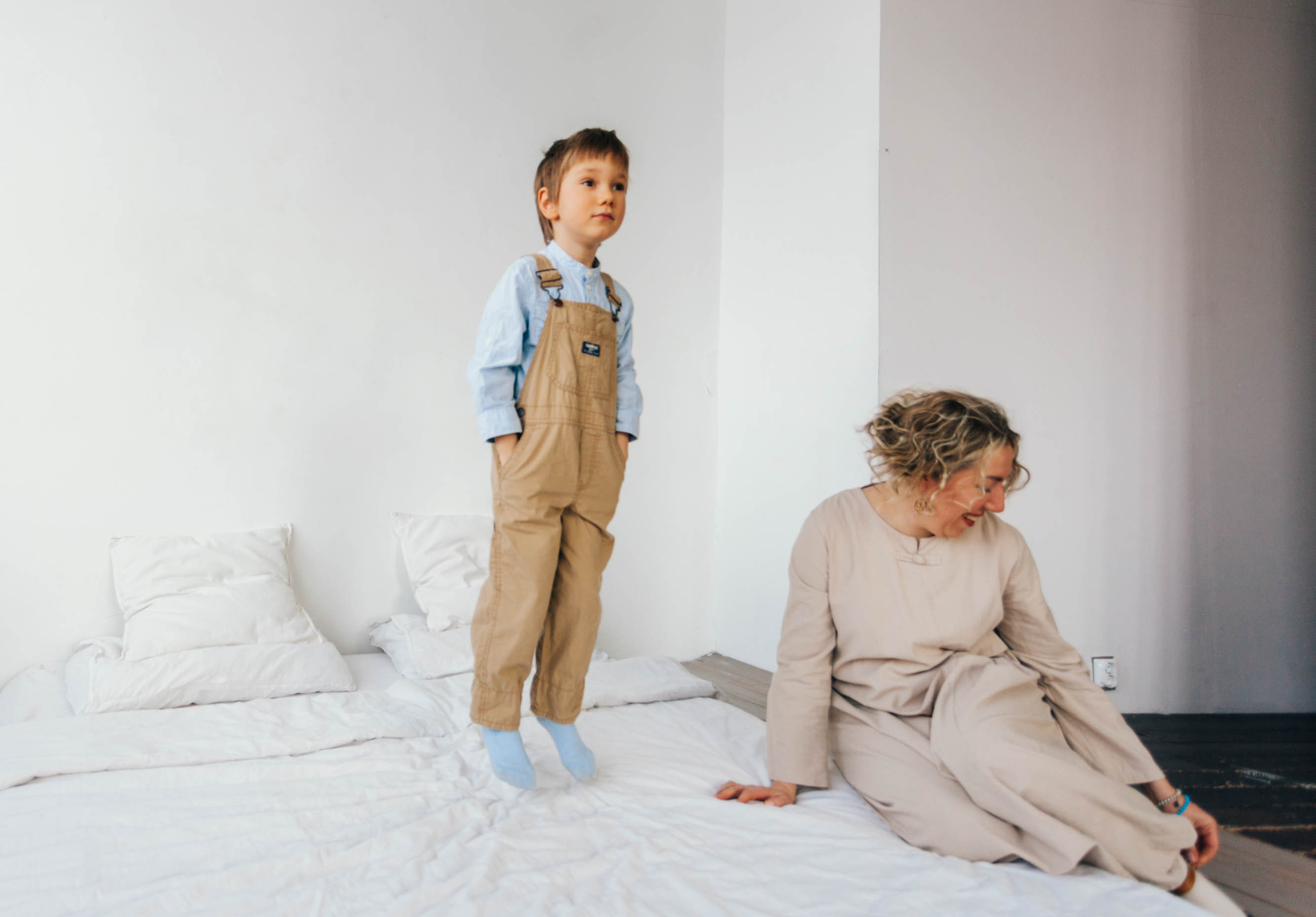 Наташа и сын Андрюша. Саида Шигапова