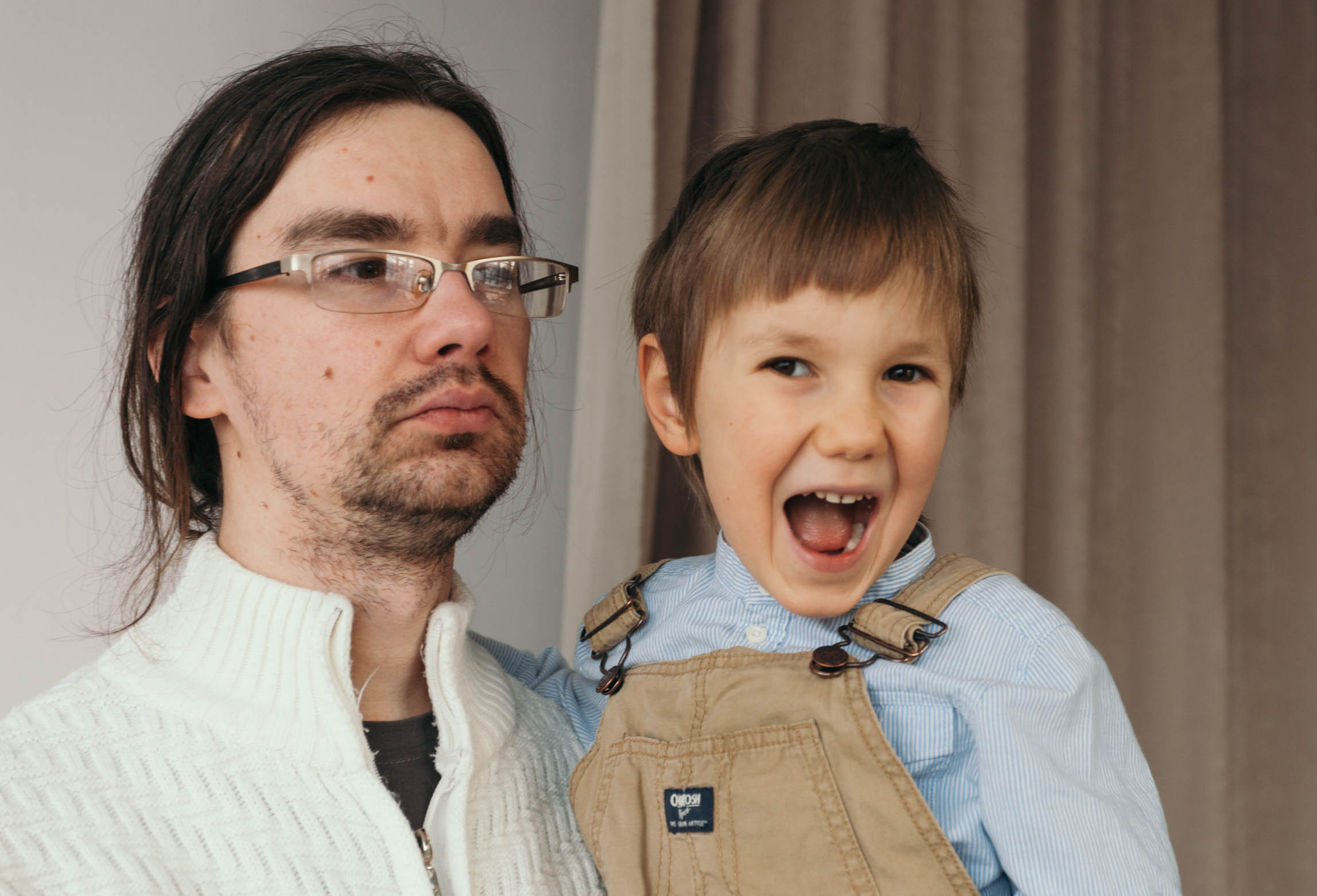 Наташа и сын Андрюша. Саида Шигапова