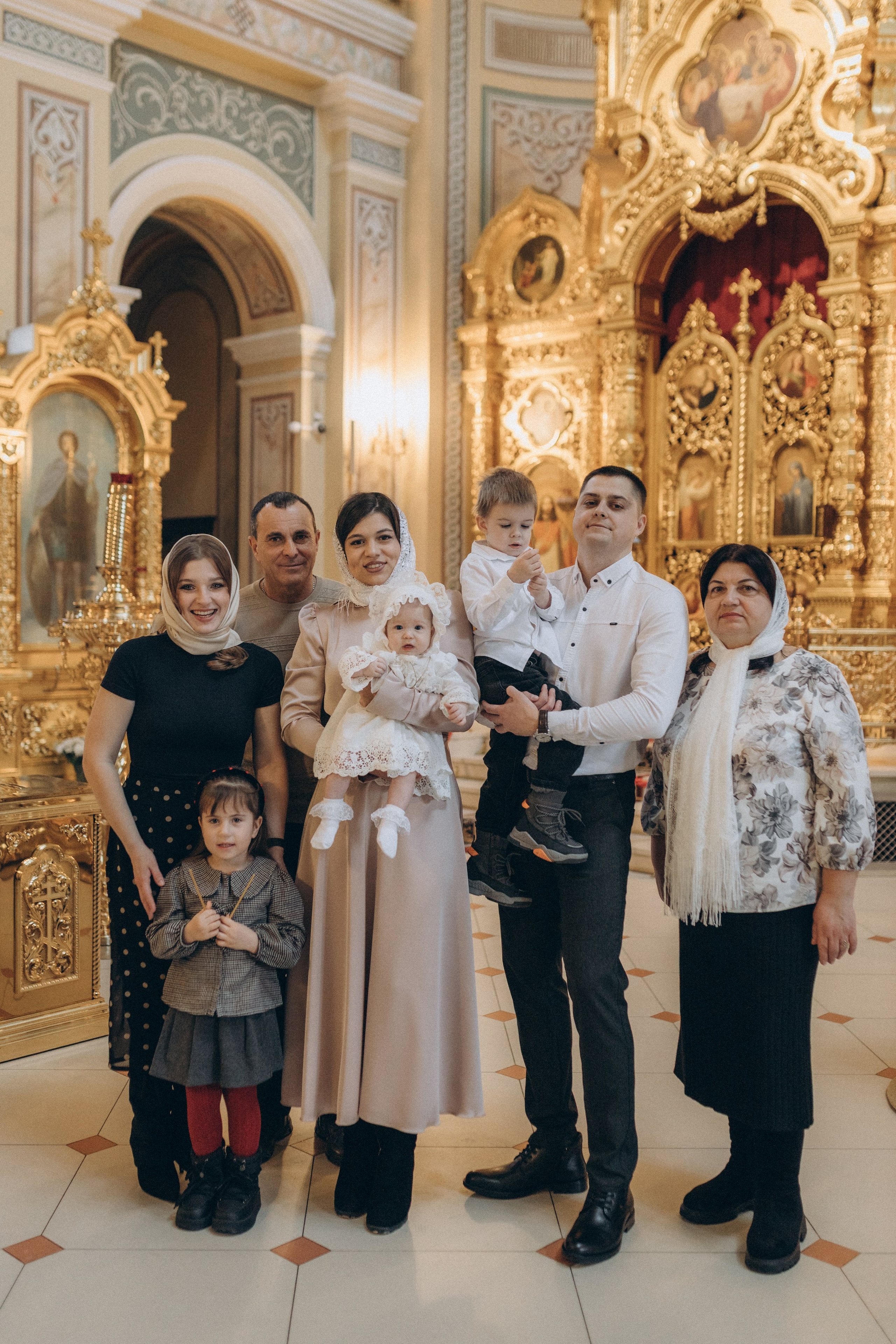 Крещение Анютки. Семейный фотограф и фотограф на роды в Ростове-на-Дону Мухина Виктория