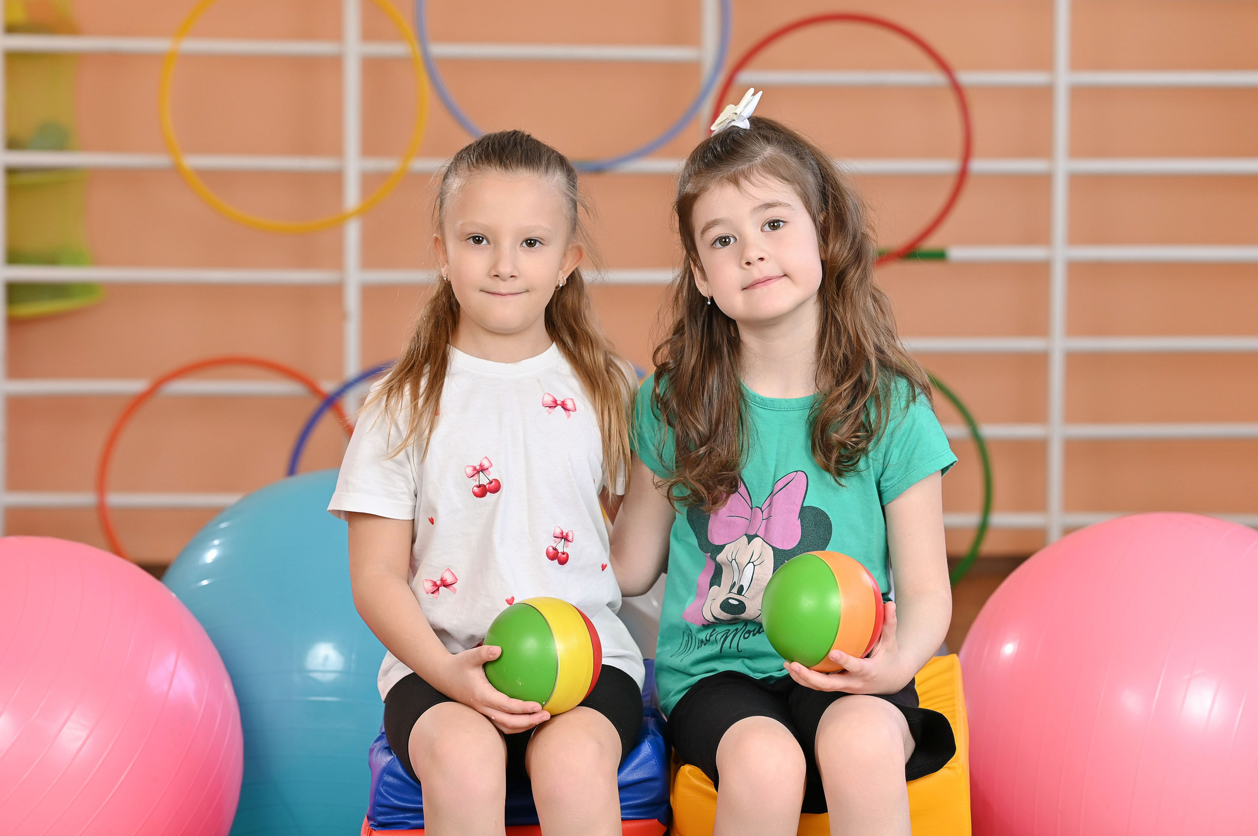 Детский сад на физкультуре. Семейный фотограф в г. Воскресенск Наталия Молева