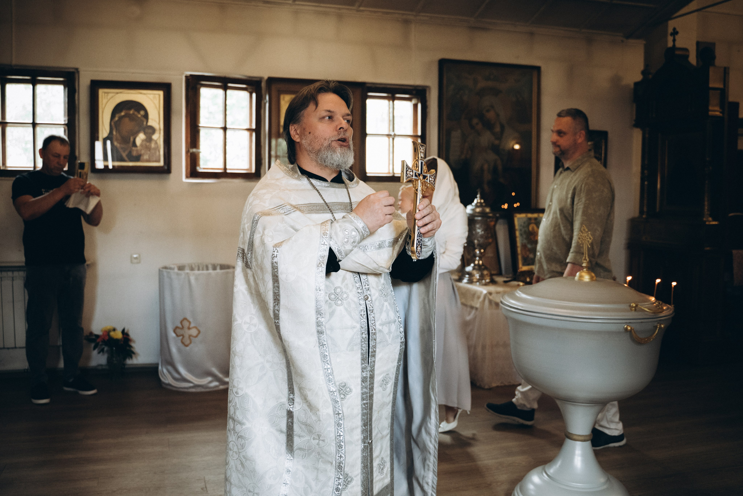 Крещение Есении. Семейный фотограф в Минске Дарья Дреко