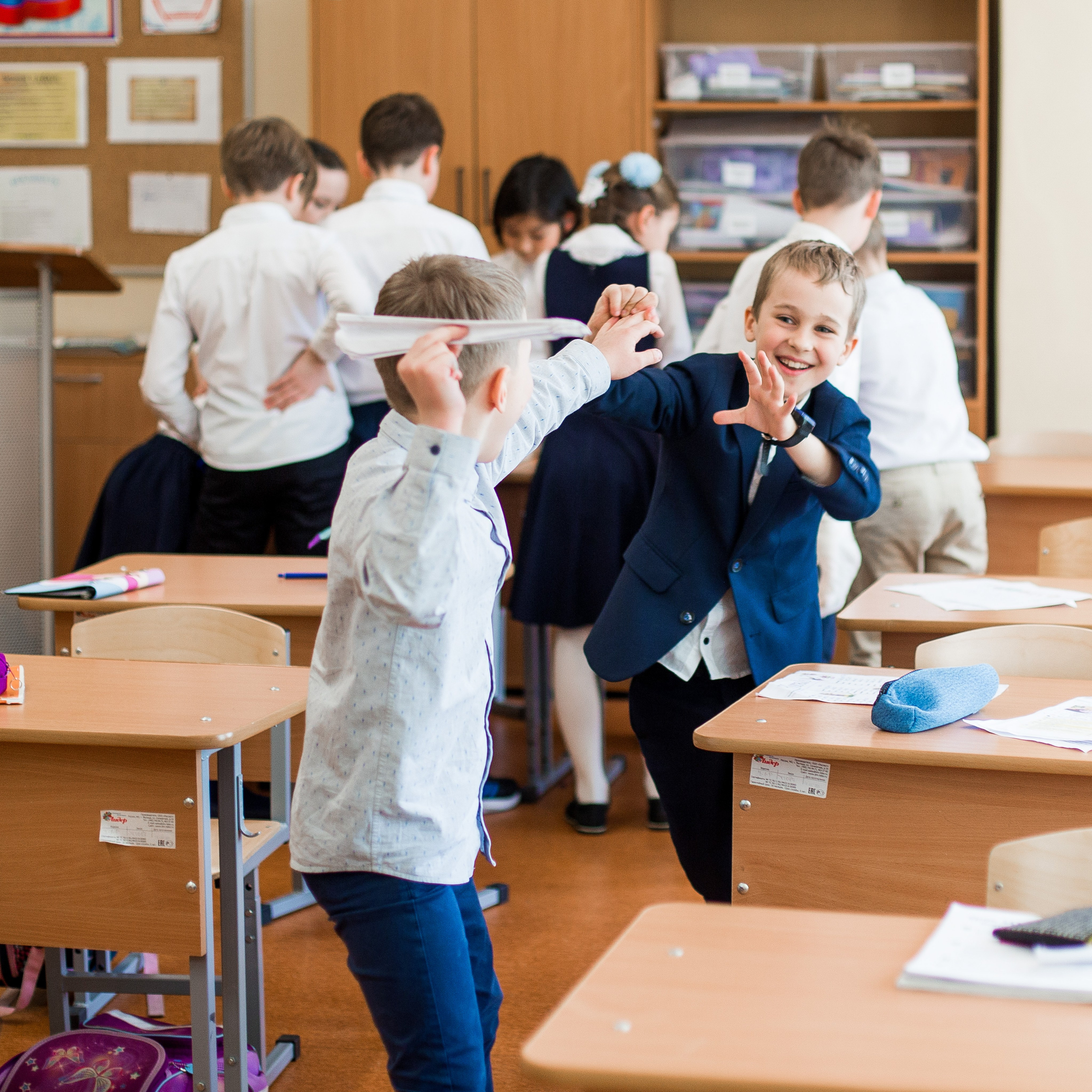 Школьная фотосъемка 3 класса. Репортажный фотограф Борис Геер