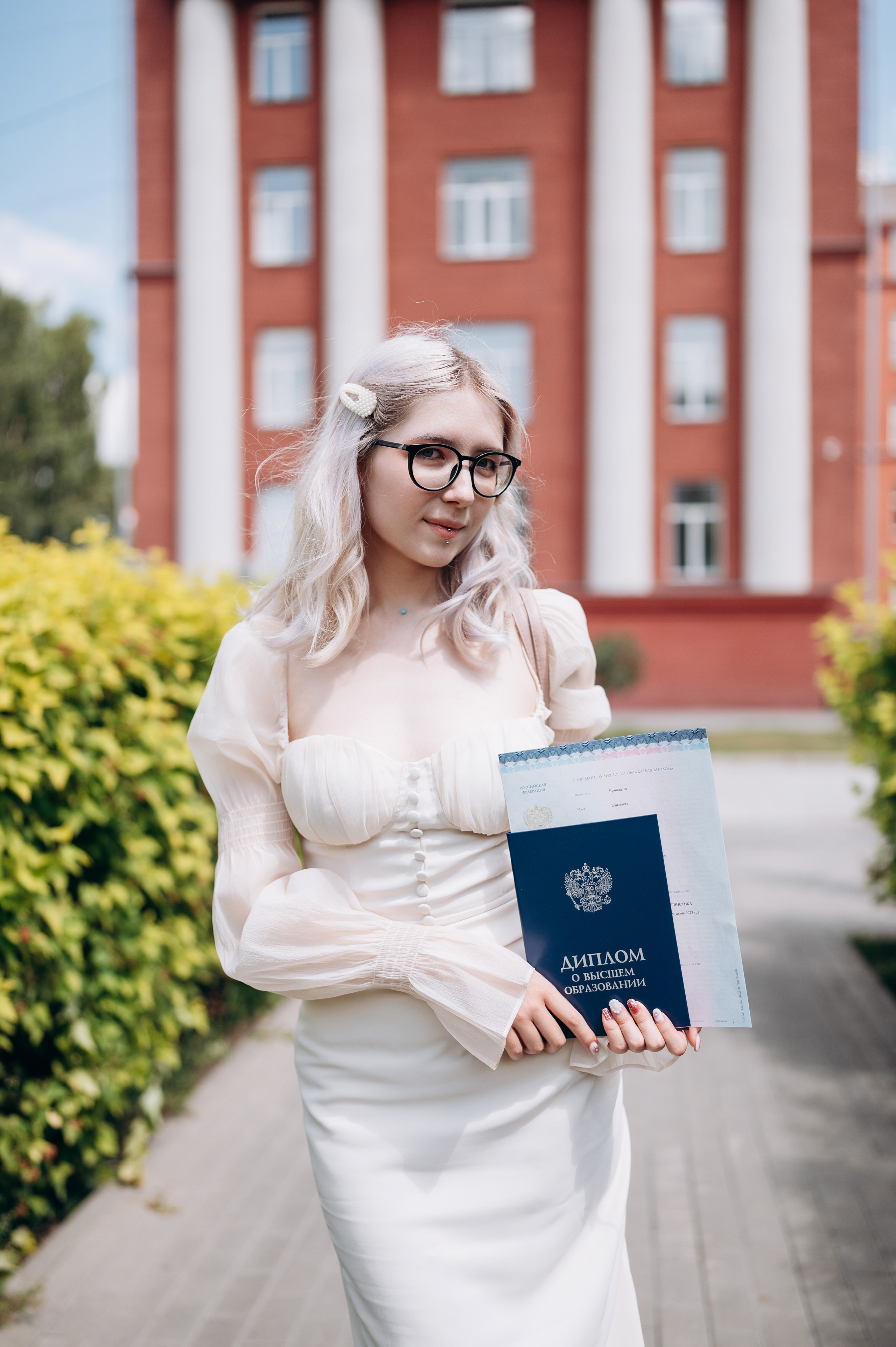 День получения диплома. Фотограф в Новосибирске