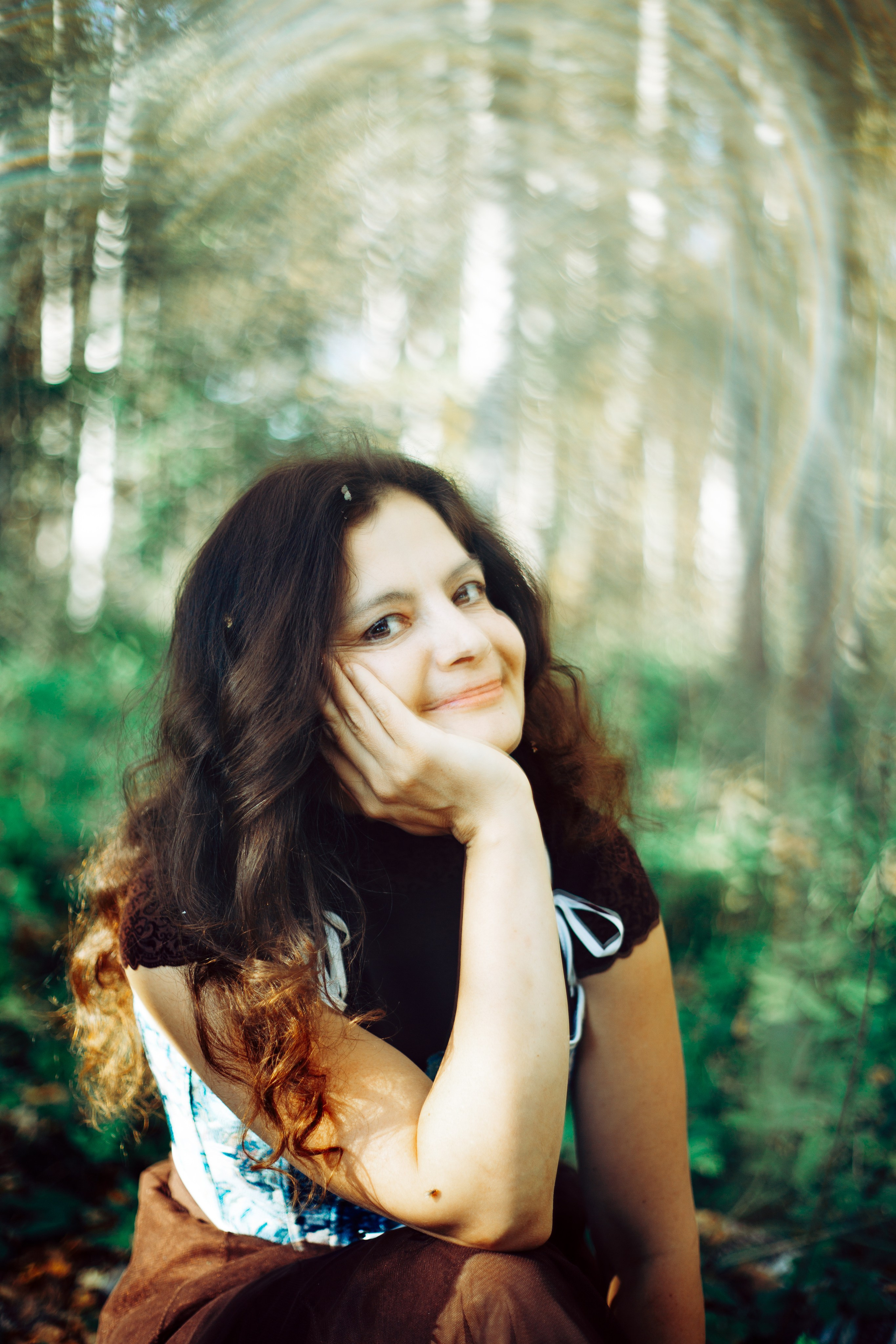 Амели на пикнике. Арт-фотограф Крис Л. в Тобольске: портрет, семейные, свадьбы