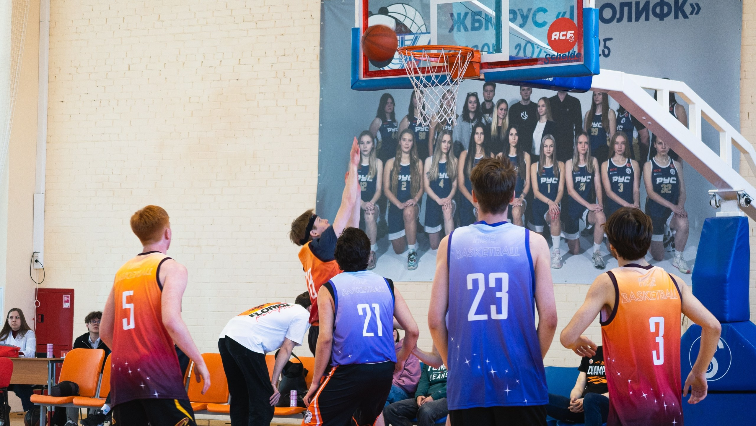 Соревнования по баскетболу HSE ALL STAR 2025. Фотограф и видеооператор Екатерина Гнатюк