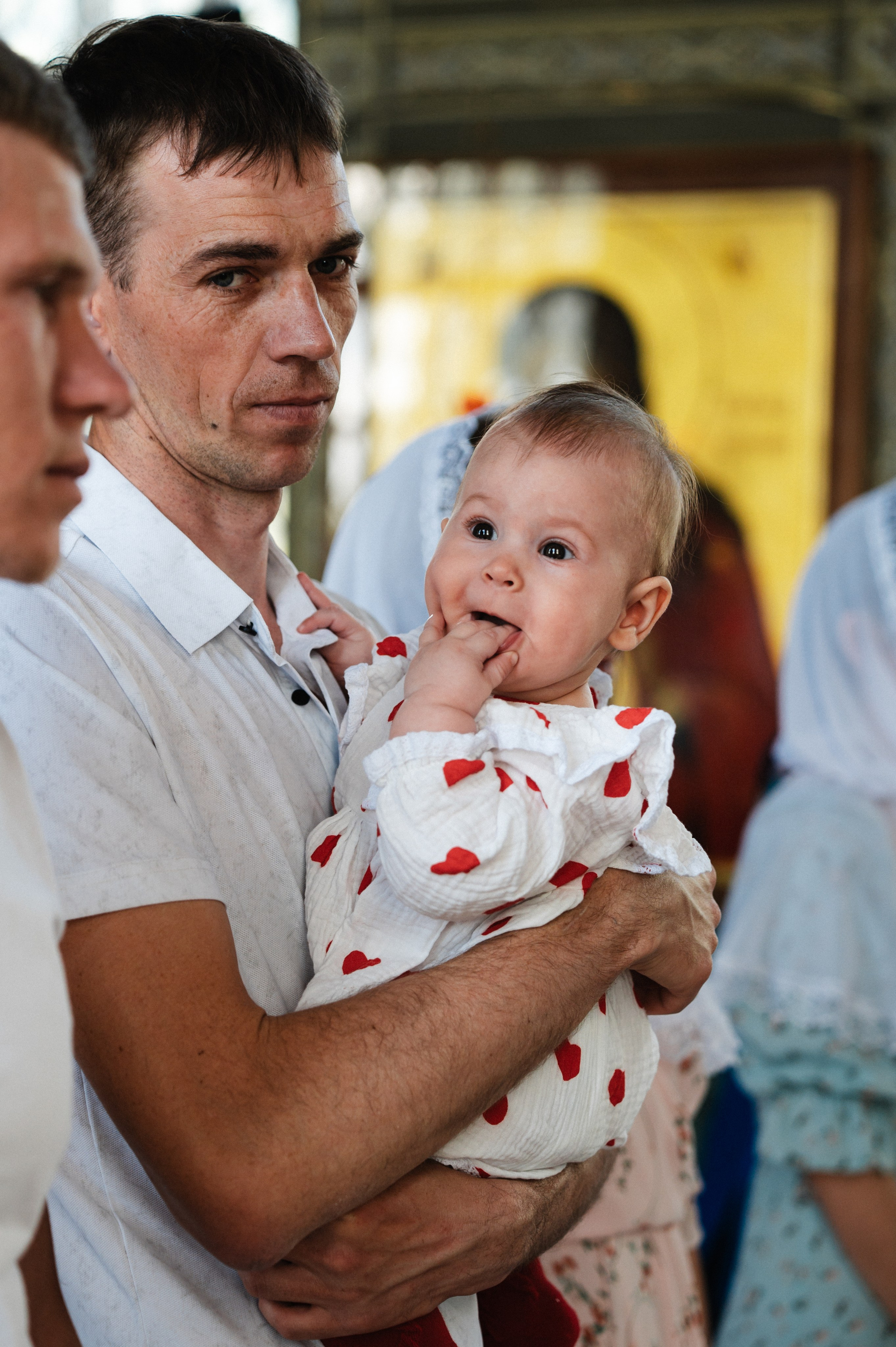 Таинство Крещения Дарьи (Храм Преполовения Пятидесятницы). Фотограф Ярута Оксана / Ростов-на-Дону