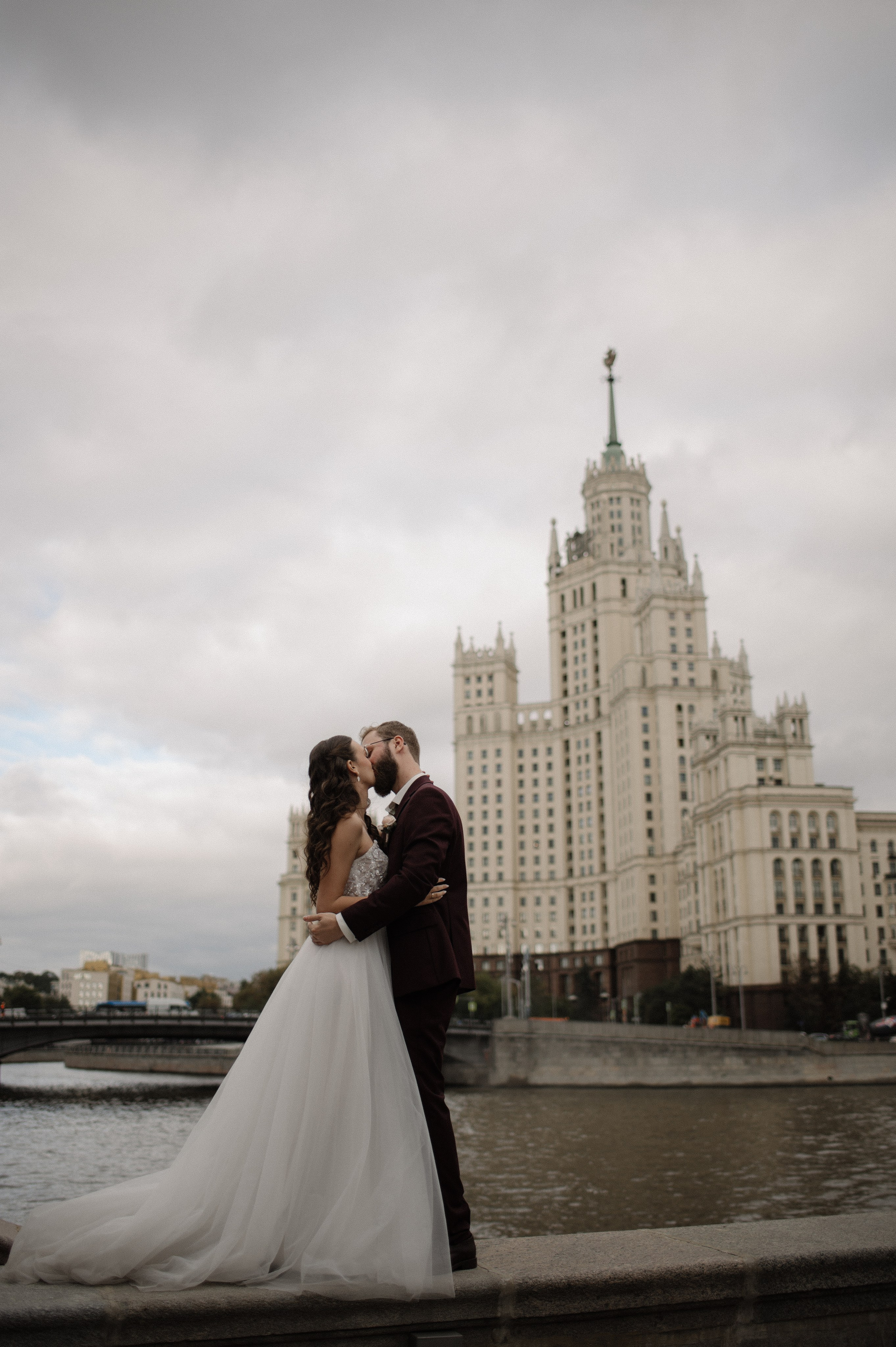 В&В Яуза & Котельническая набережная. Свадебный фотограф в Москве Анна Литвинова