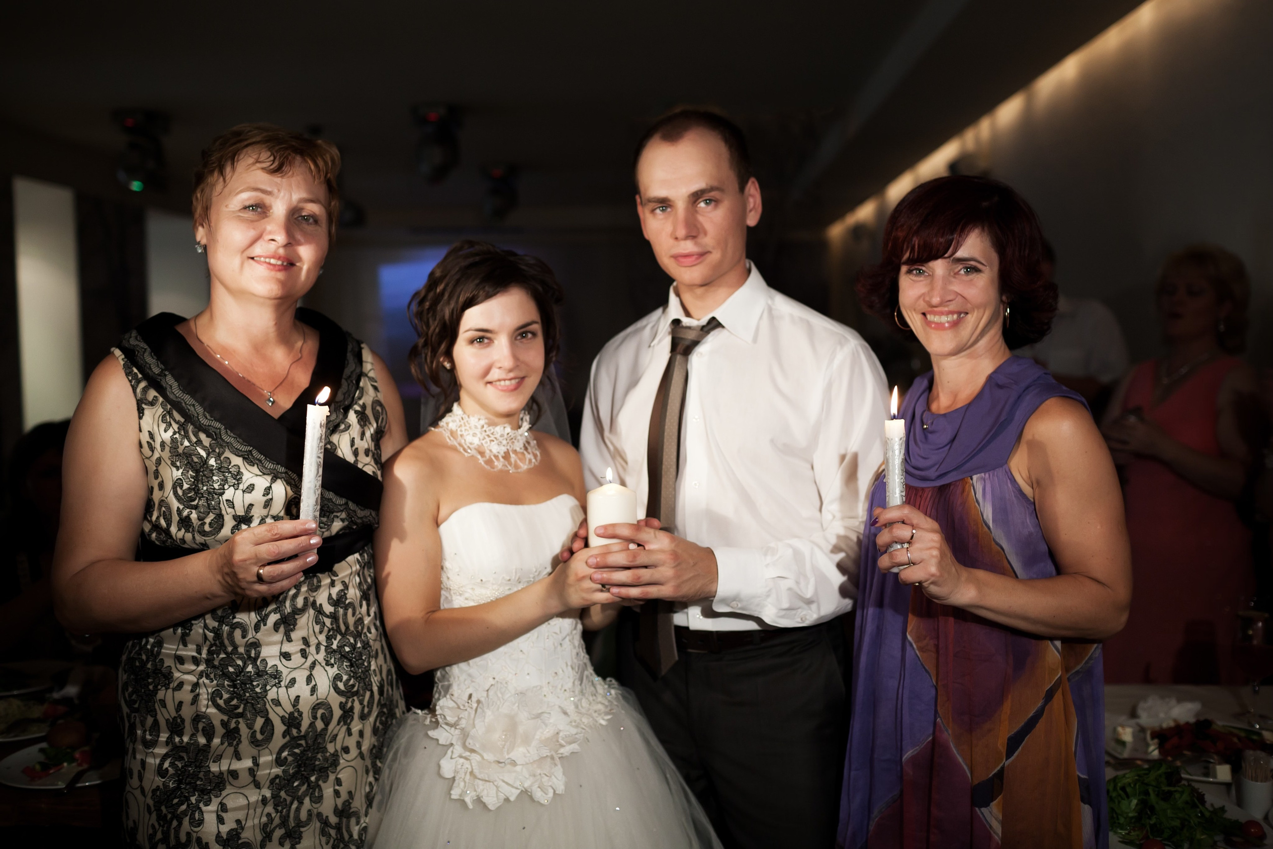 Свадебная съемка в тумане. Фотографы в Москве Светлана Устинова и Сергей Грачев