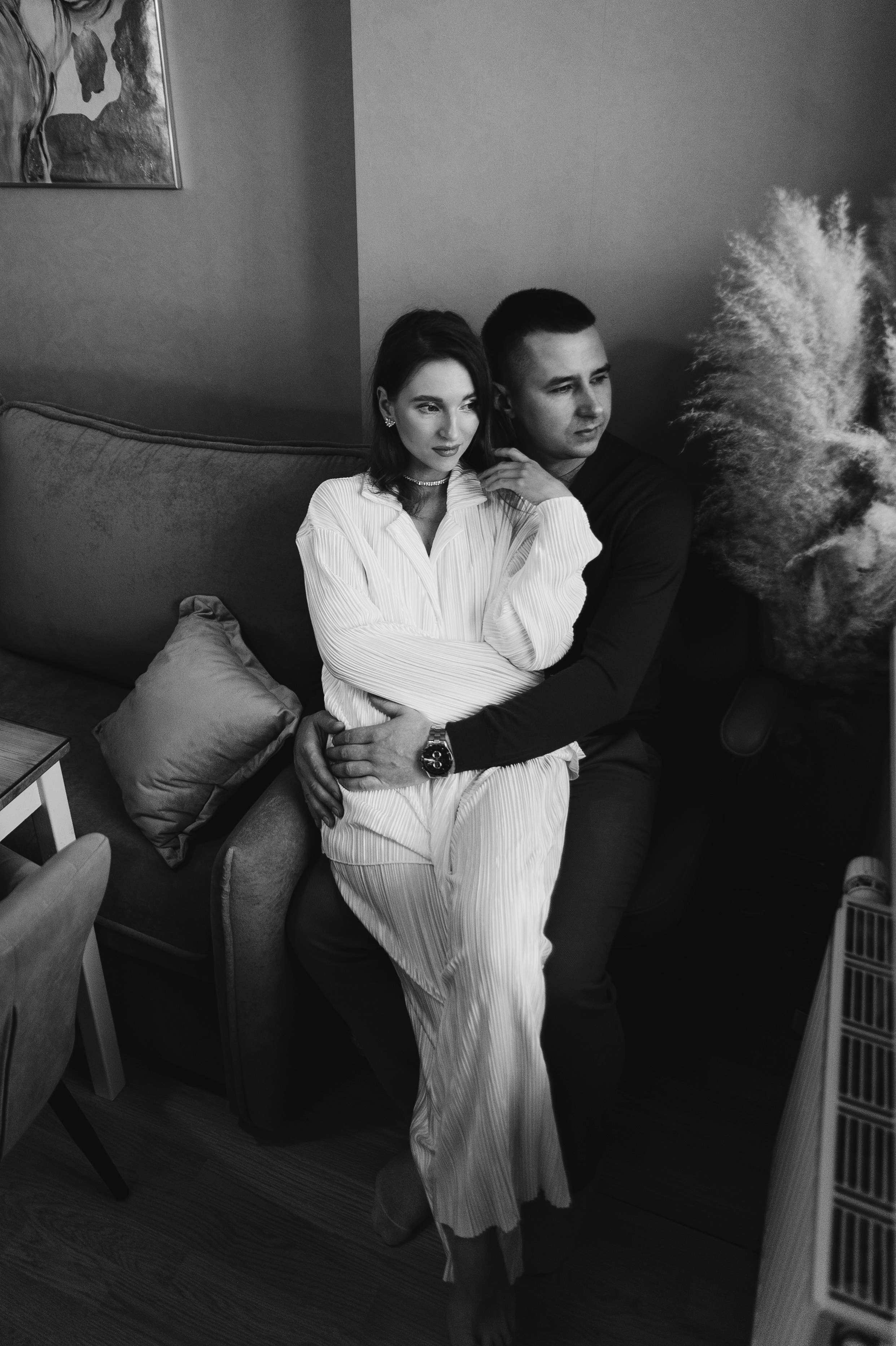 Павел+Ксения и домашний Новый Год. Фотограф в Екатеринбурге Артём Зайнетдинов