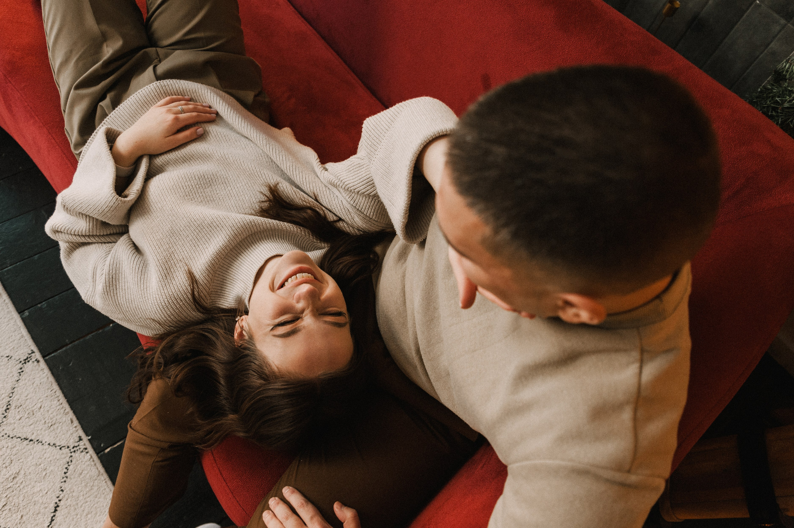 Маша+Саша, Новый Год в студии. Фотограф в Екатеринбурге Артём Зайнетдинов