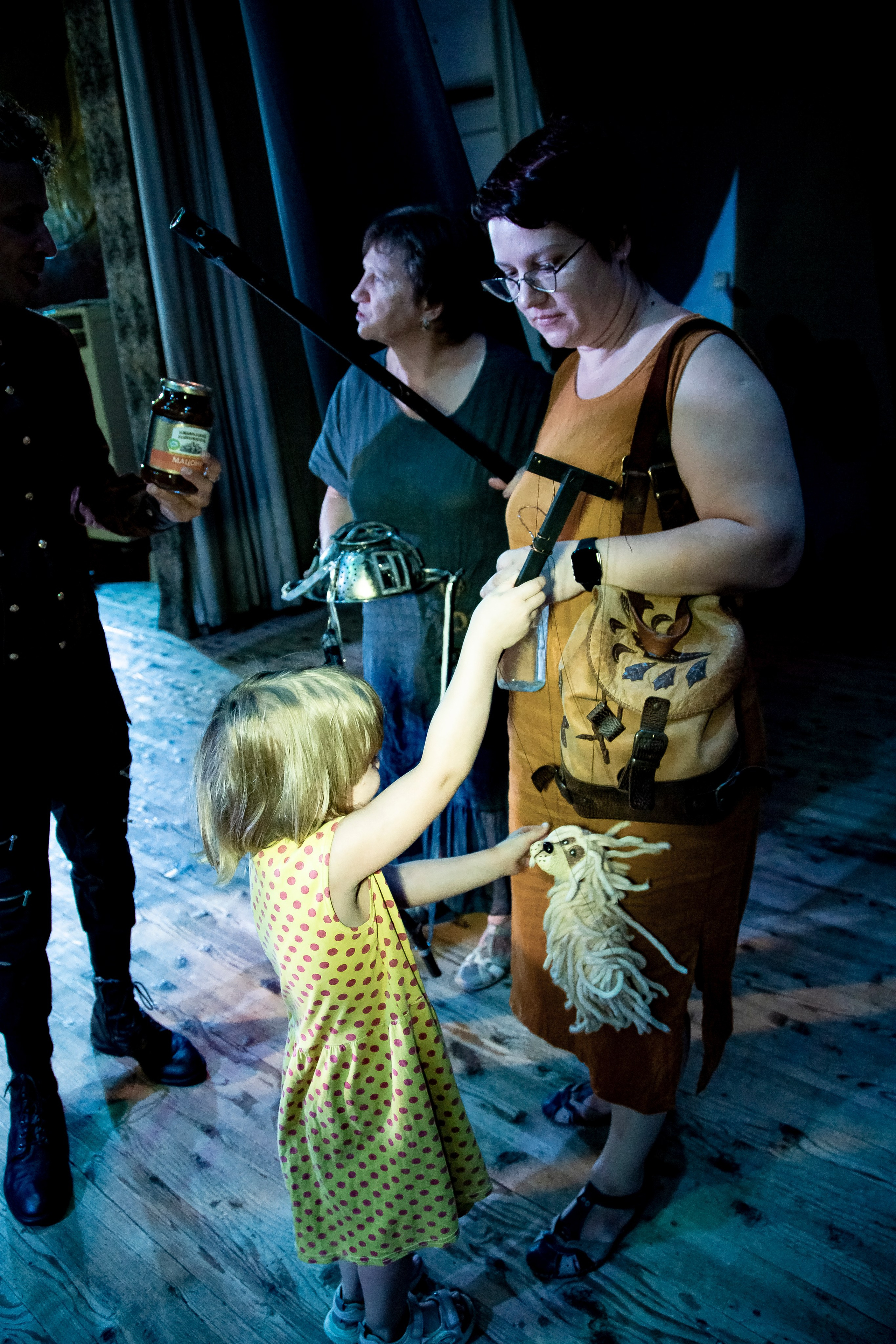 Человек с луны — спектакль кукольного театр Саквояж. Фотограф в Сочи Юрий Шептаев