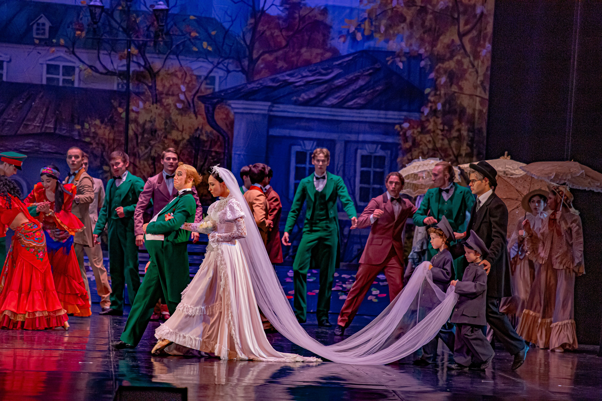 Анюта — спектакль — премьера на сцене Зимнего театра Марийского театра оперы и балета. Фотограф в Сочи Юрий Шептаев