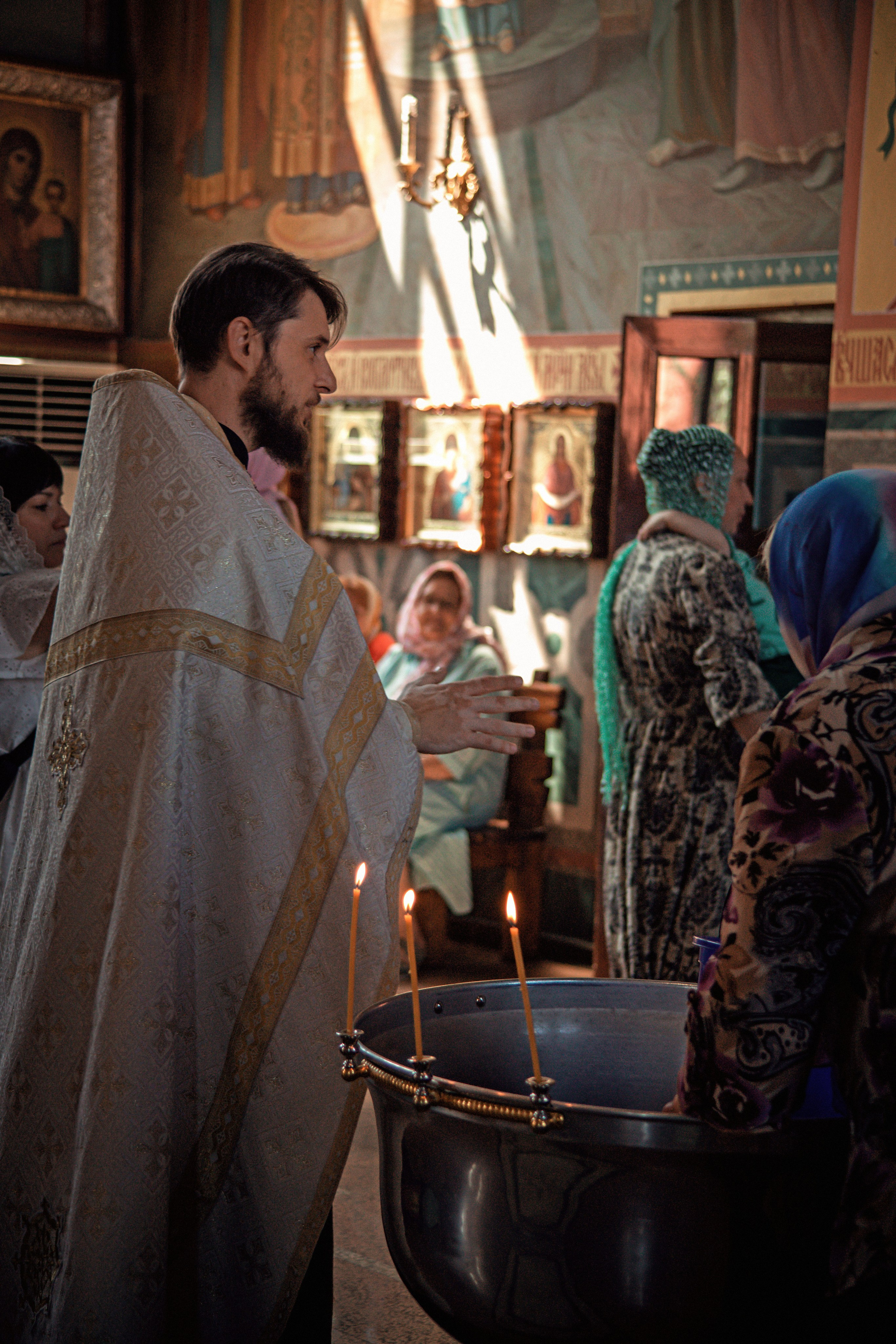Общее крещение. Семейный и детский фотограф в Москве Ольга Кривенцова