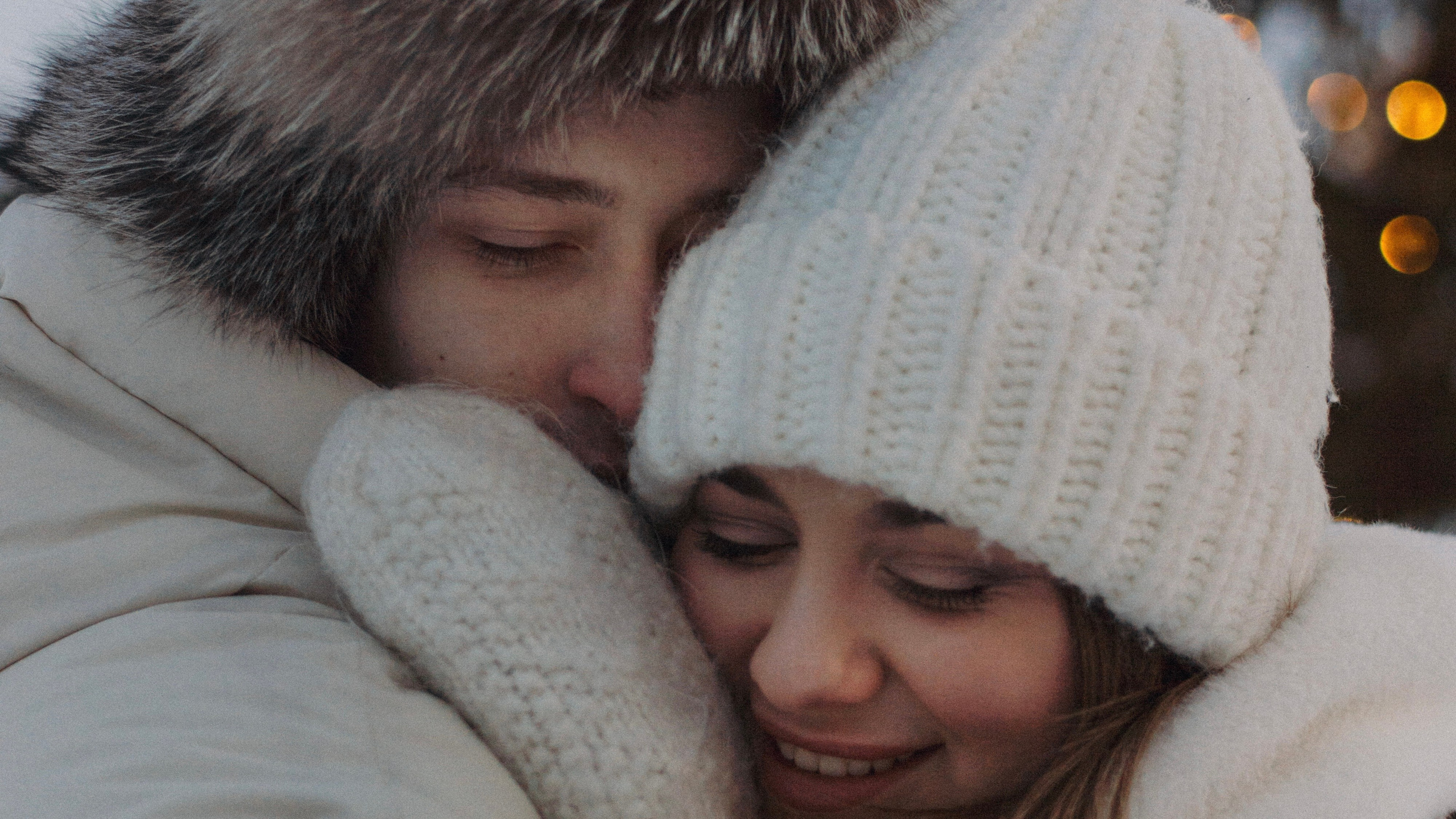 Зимняя лавстори фотосессия на улице. Дарья и Даниил. Портретный и лавстори фотограф в Стерлитамаке Альбина Шарт