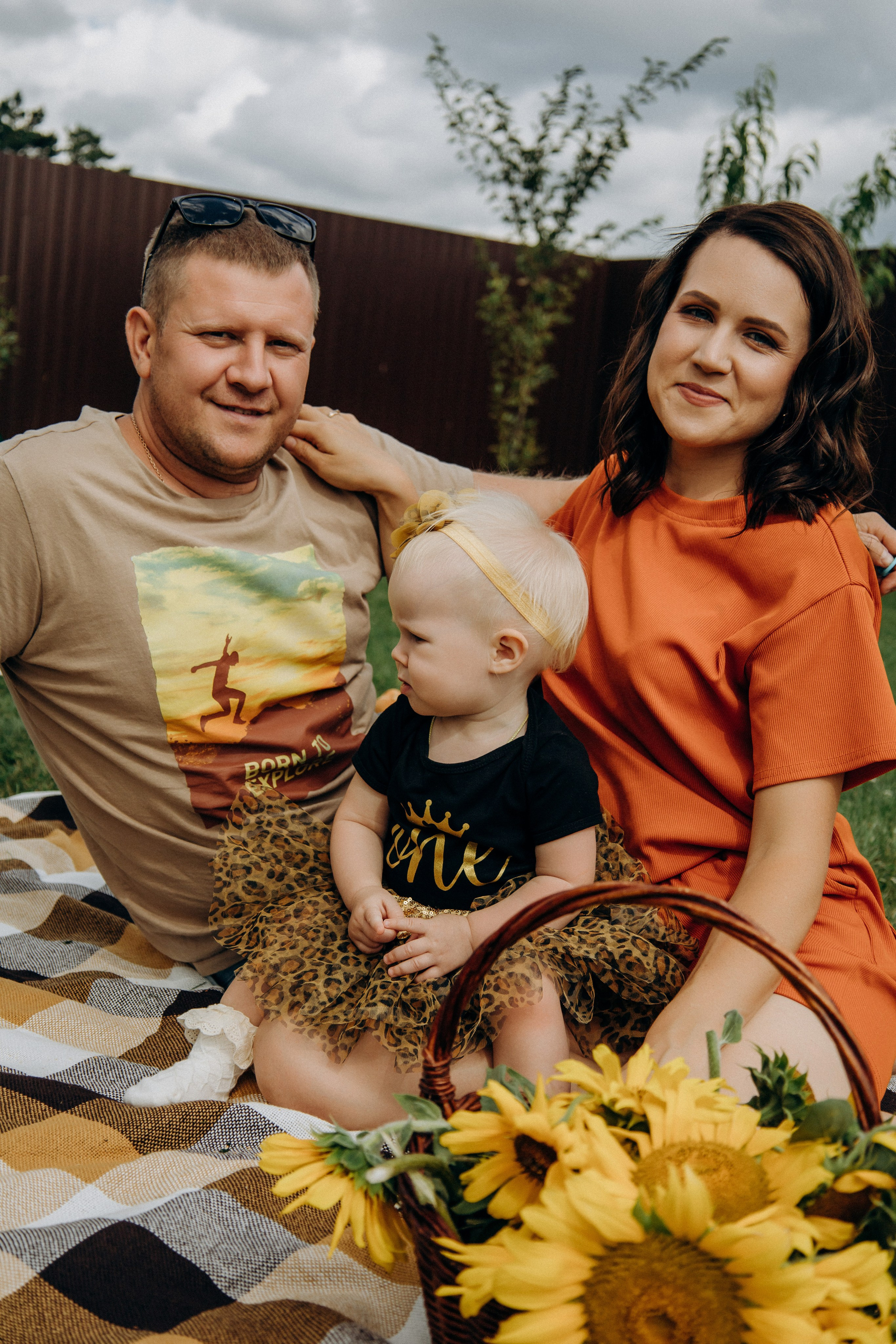 Хрустящие батоны и крошка Милана. Портретный и семейный фотограф в Воронеже Ксения Ремизова