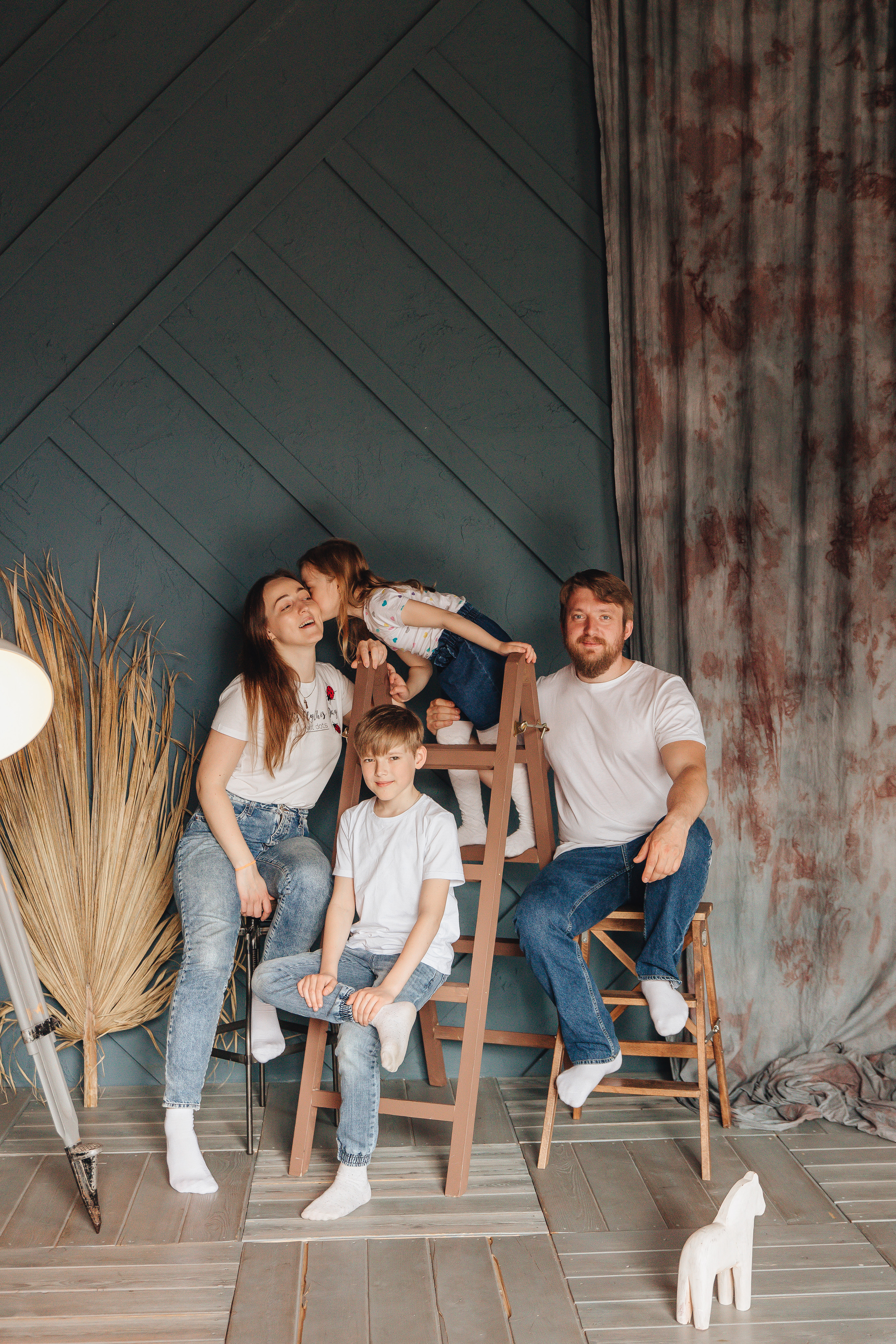 Сережа, Наташа, Савелий и Дана. Свадебный и семейный фотограф в Туле и области Маша Костина