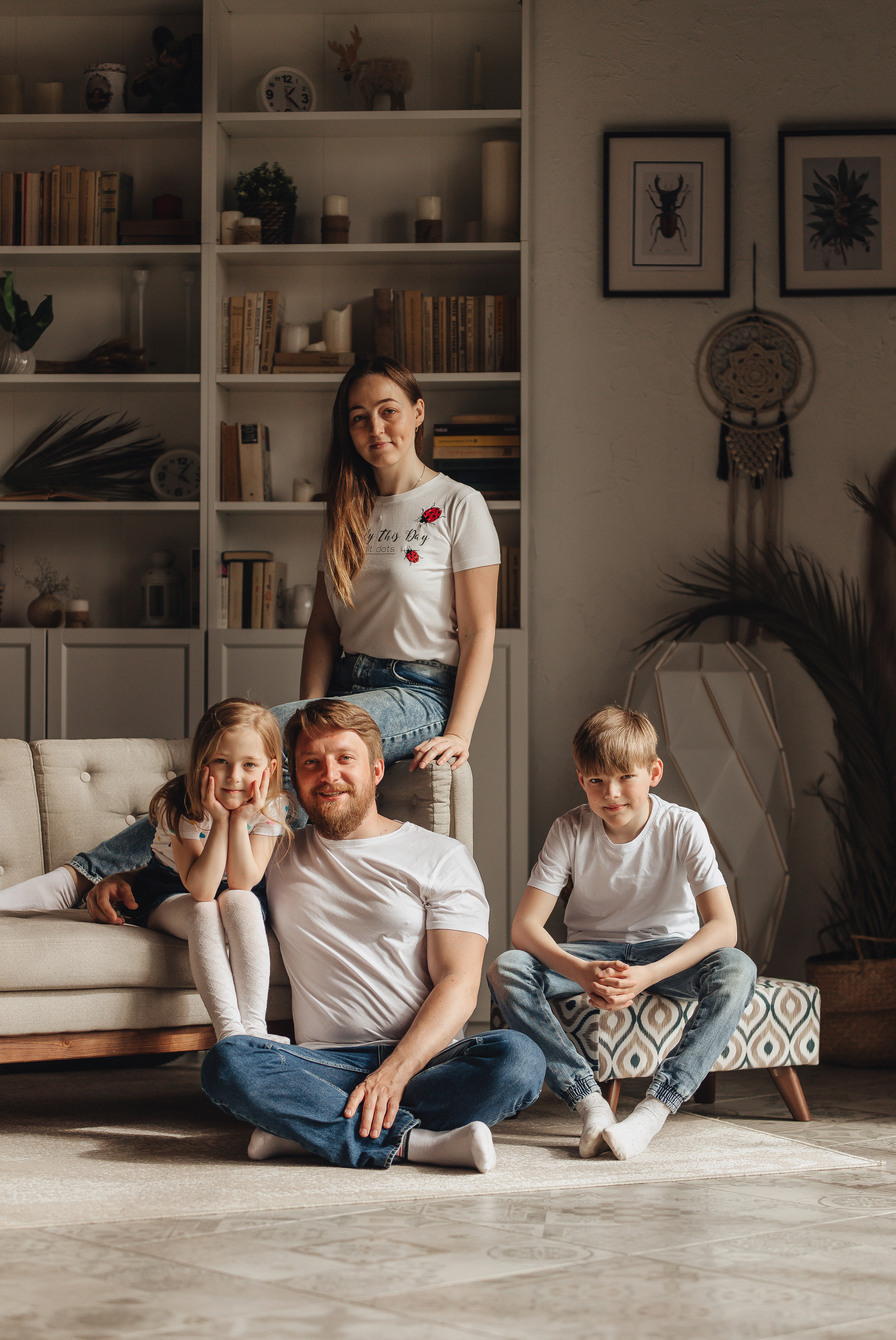 Сережа, Наташа, Савелий и Дана. Свадебный и семейный фотограф в Туле и области Маша Костина