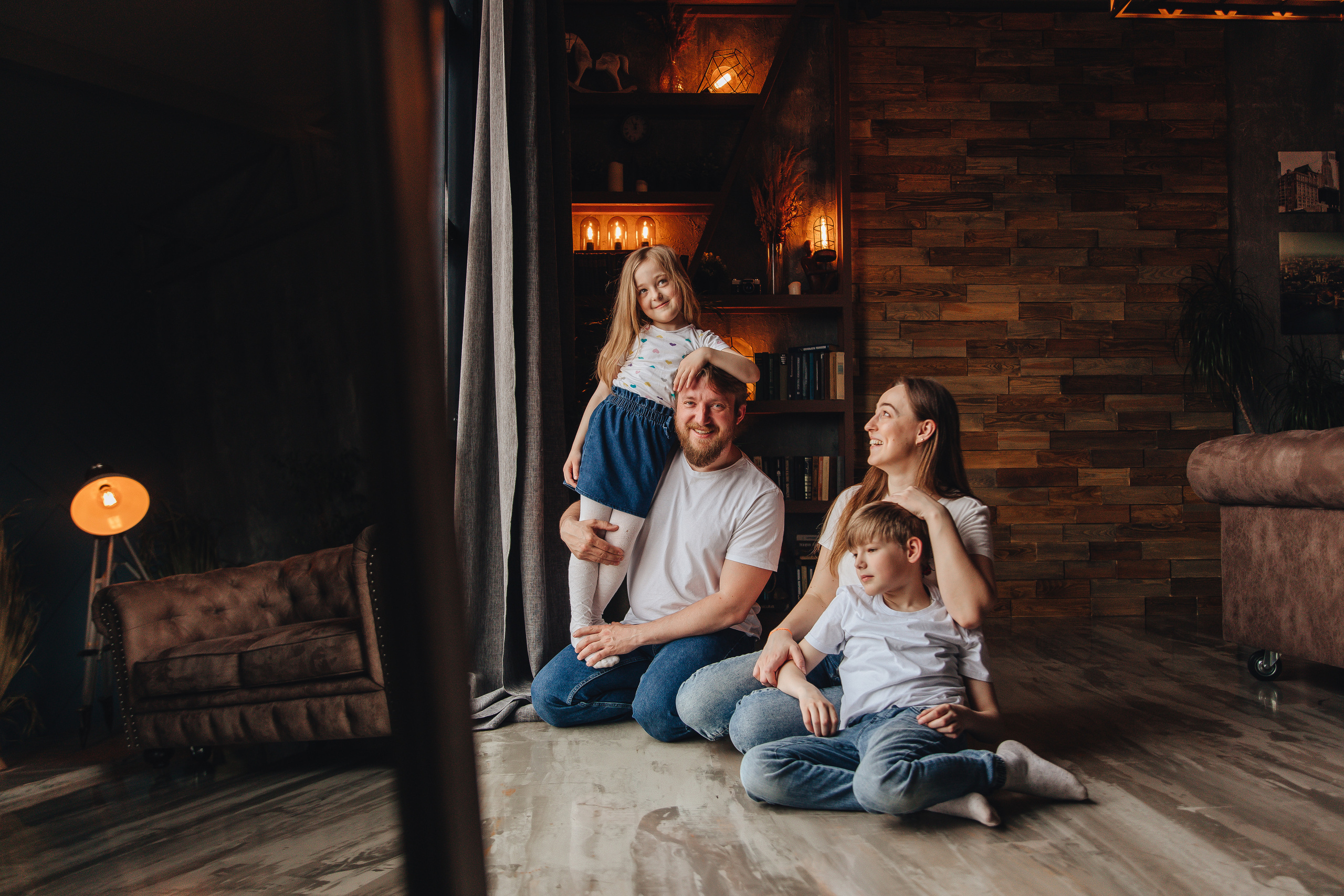 Сережа, Наташа, Савелий и Дана. Свадебный и семейный фотограф в Туле и области Маша Костина