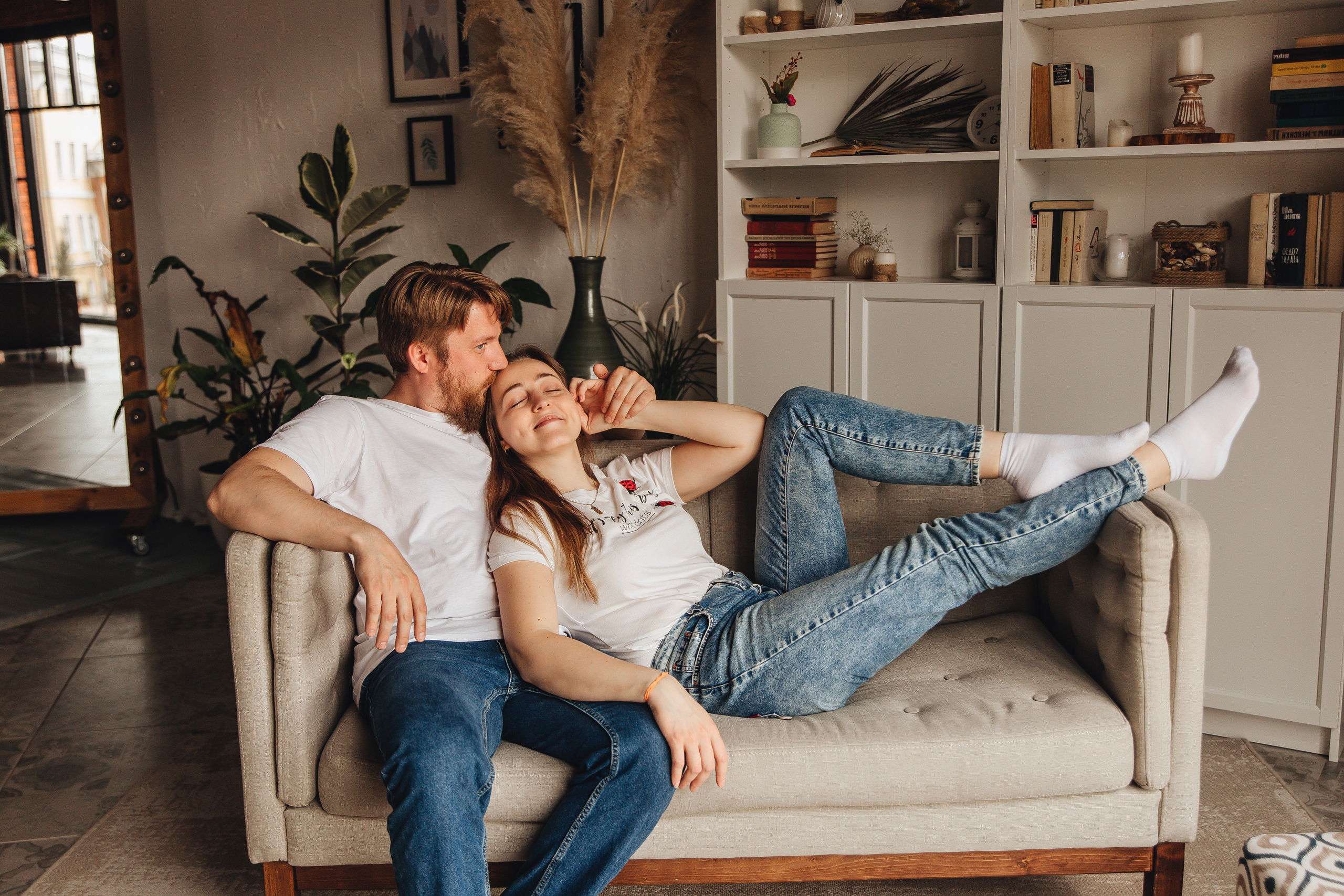 Сережа, Наташа, Савелий и Дана. Свадебный и семейный фотограф в Туле и области Маша Костина