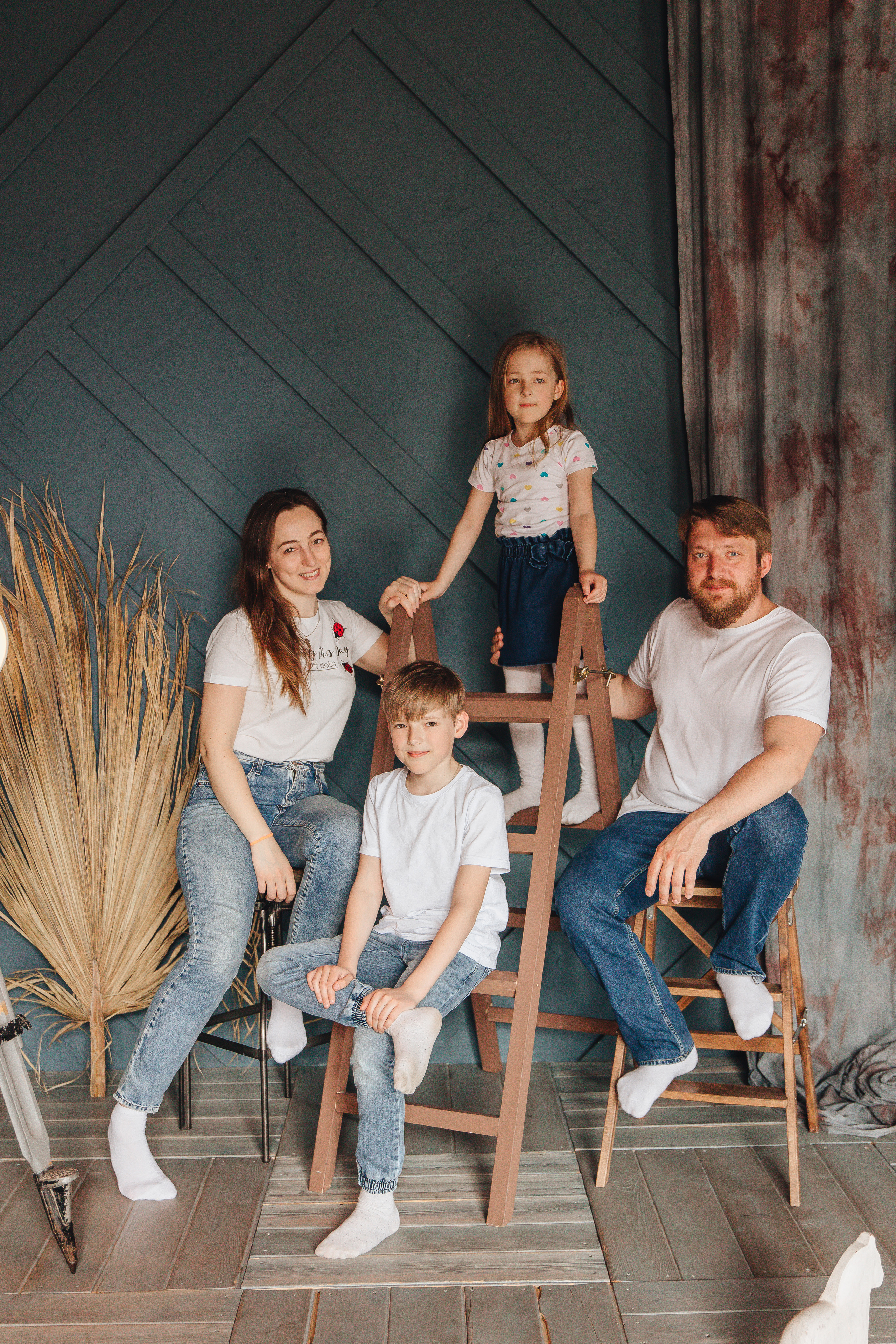 Сережа, Наташа, Савелий и Дана. Свадебный и семейный фотограф в Туле и области Маша Костина