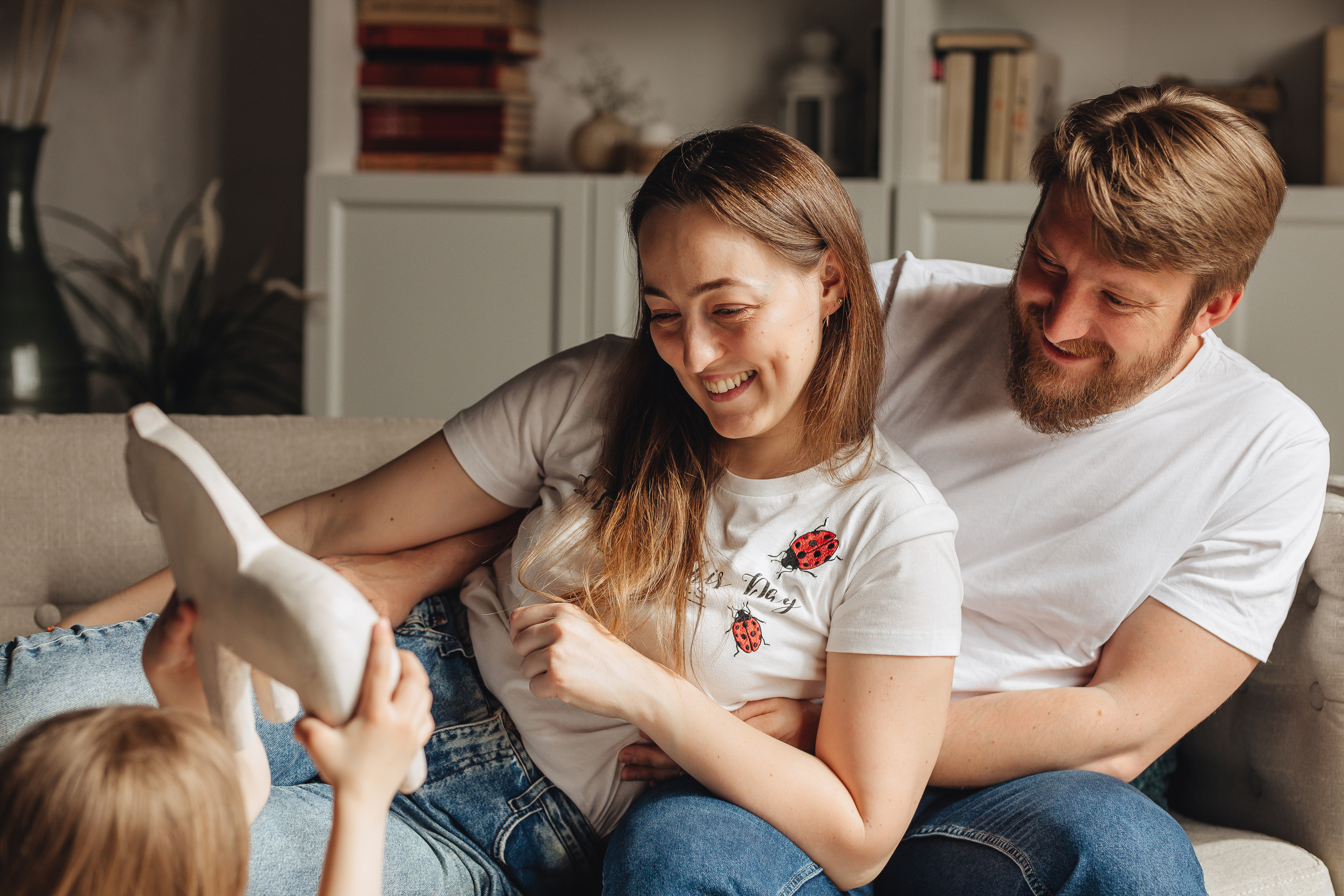 Сережа, Наташа, Савелий и Дана. Свадебный и семейный фотограф в Туле и области Маша Костина