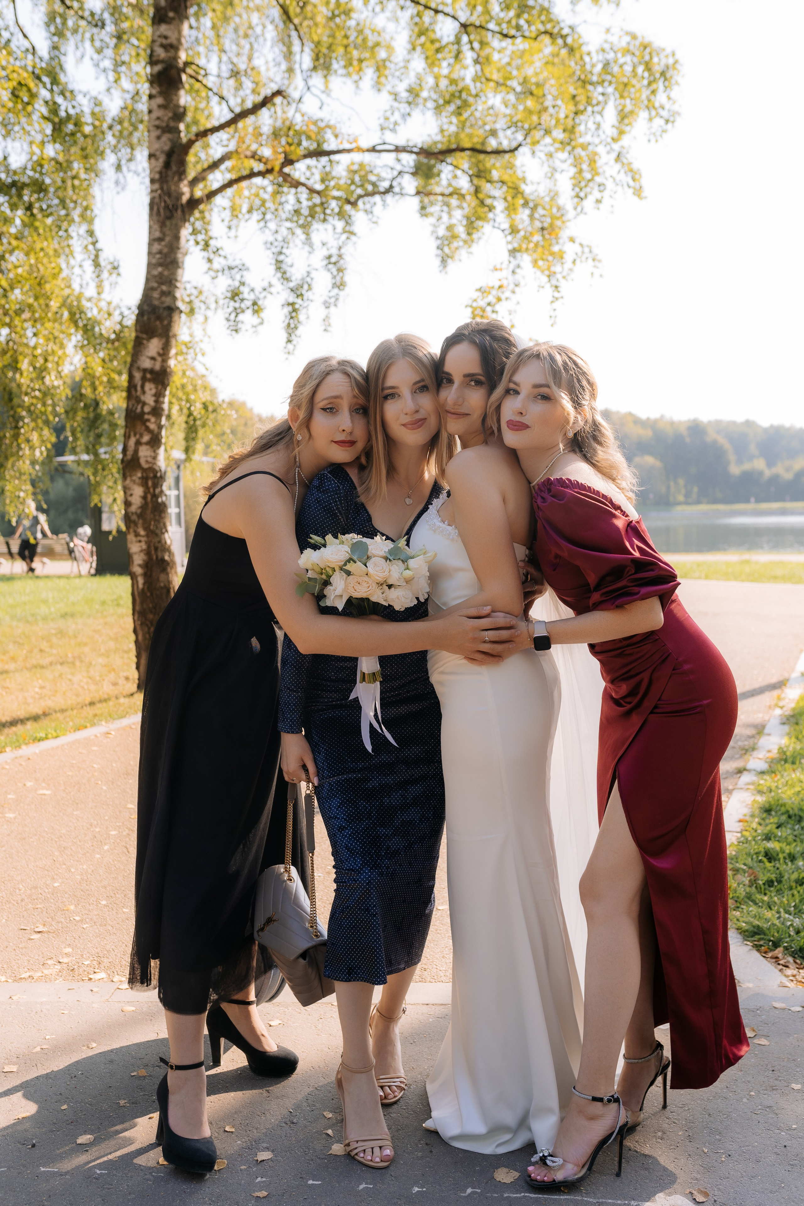 Свадебная фотосессия в Москве, парк Кусково. Свадебный фотограф в Москве Анна Полушина