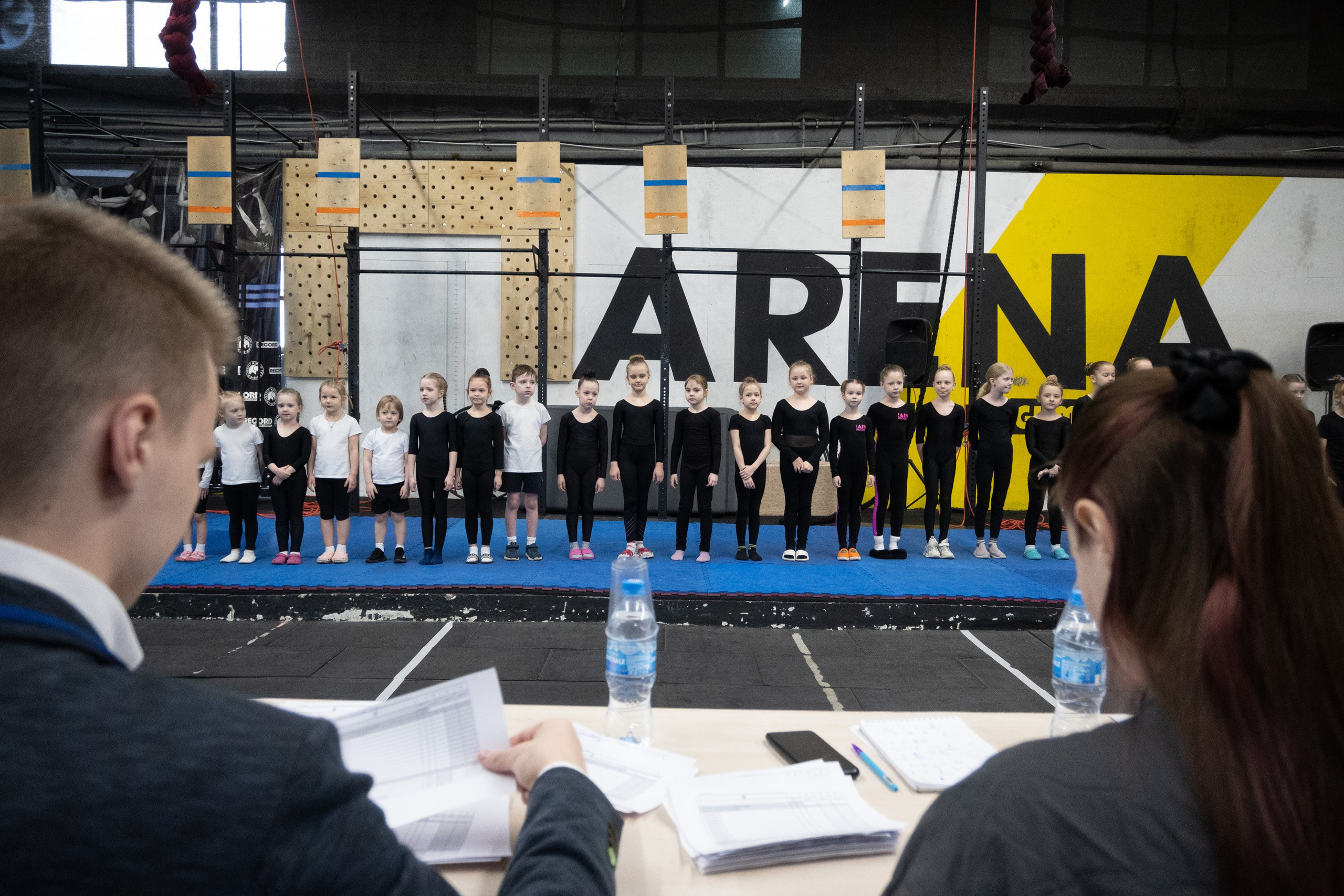 Внутриклубные соревнования по воздушной гимнастике 02.04.23