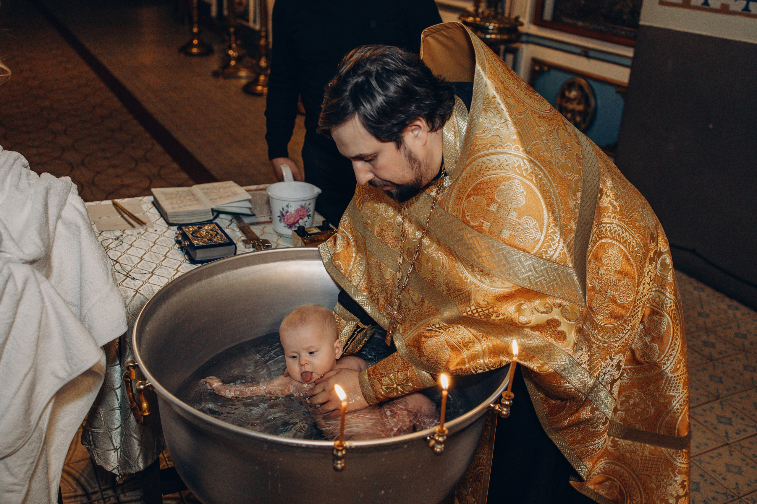 Крещение Виктории. Главная