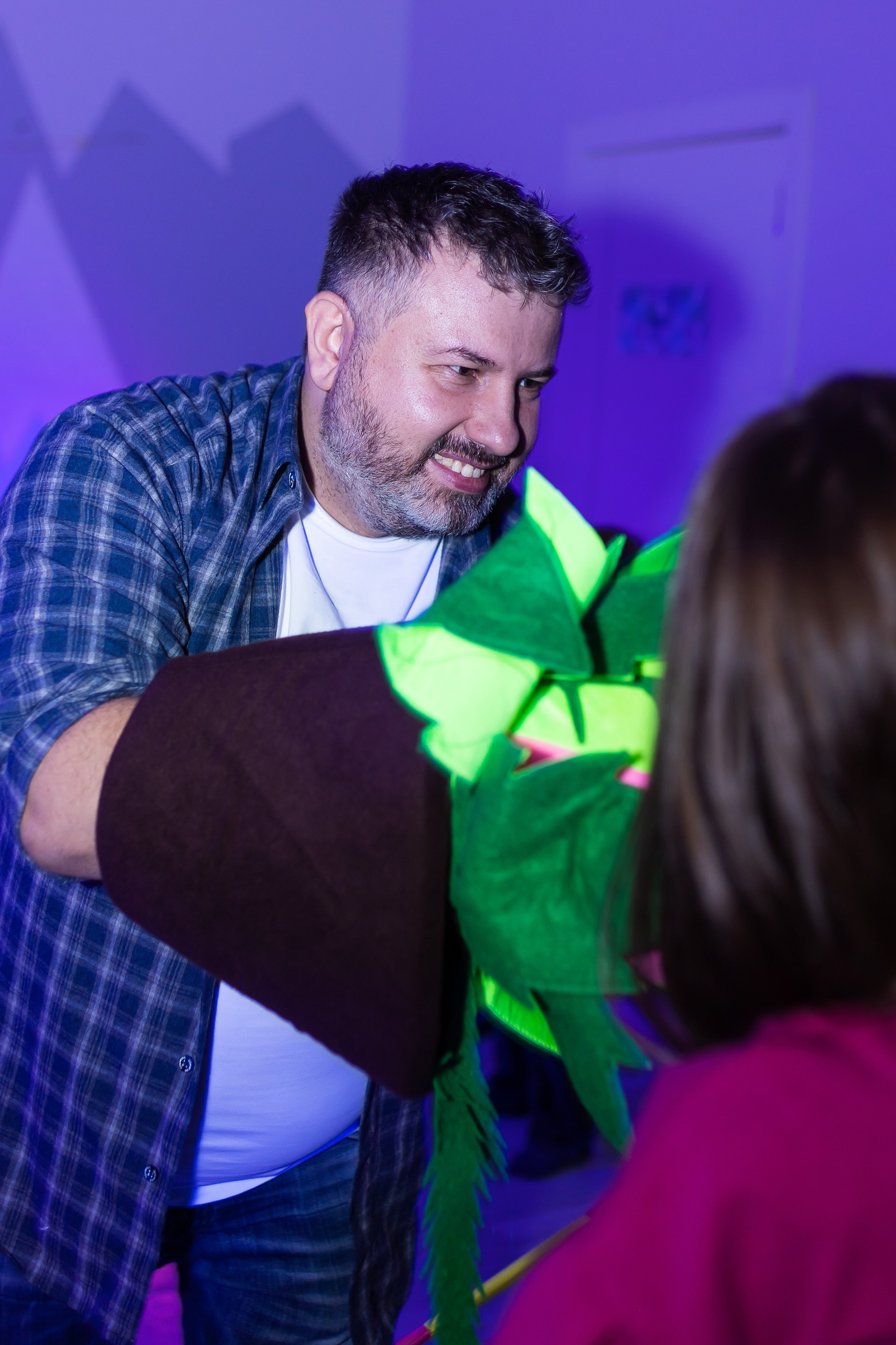 Неоновое День рождения. Семейный и детский фотограф в городе Подолск МО Крылова Ирина